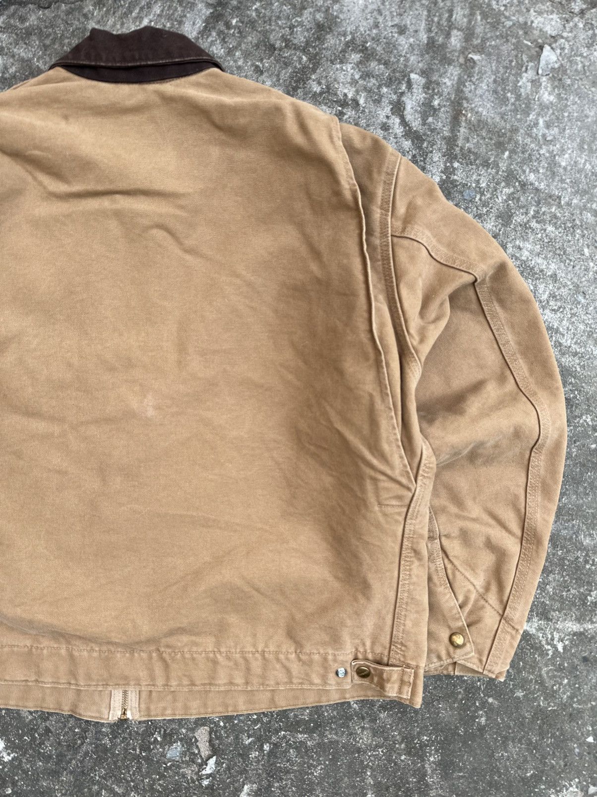 Carhartt Rare! Crazy Vintage Y2K Carhartt Detroit Jacket J97 CML Size US XL / EU 56 / 4 - 9 Thumbnail