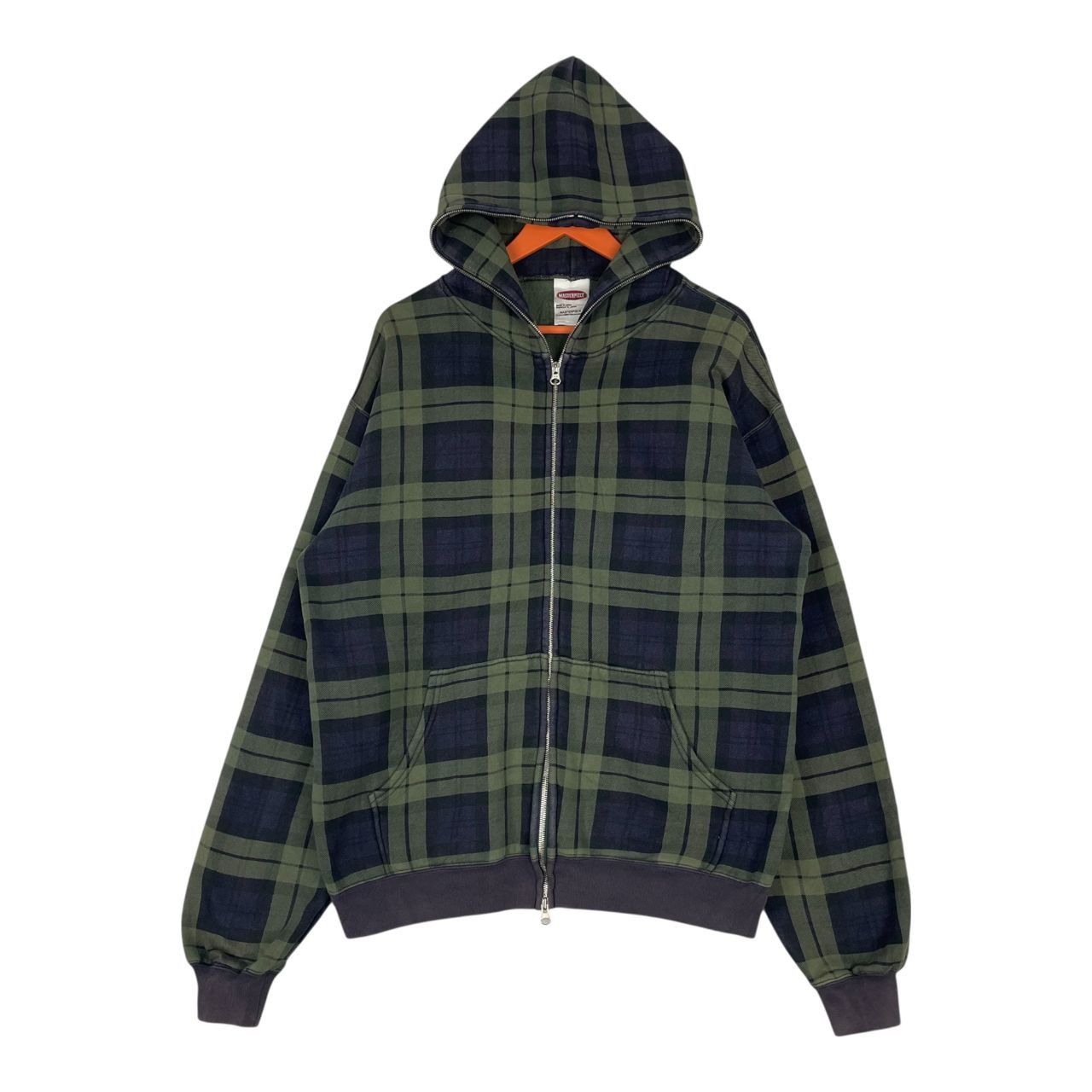 MasterPiece Vintage Masterpiece Japan Checkered Zip Up Hoodie Size US M / EU 48-50 / 2 - 5 Thumbnail