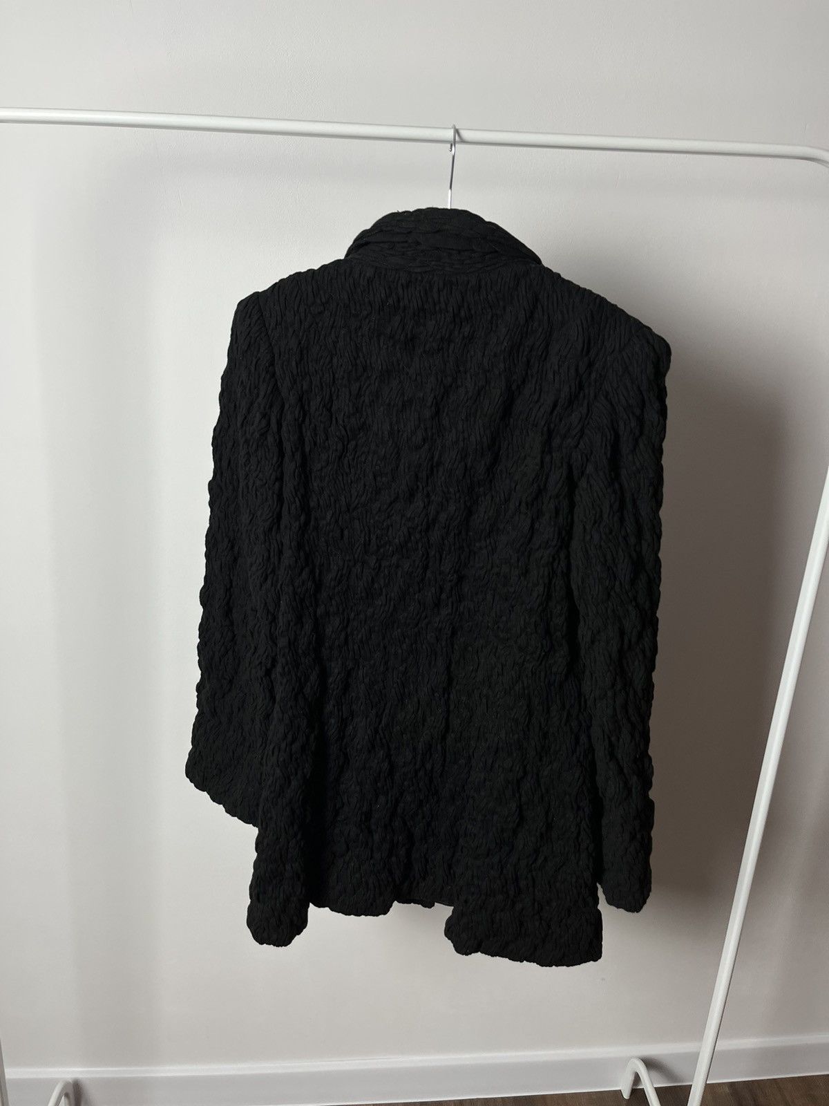Other Anett Rostel Avant Garde Wool Knit Coat Jacket Size L / US 10 / IT 46 - 8 Thumbnail