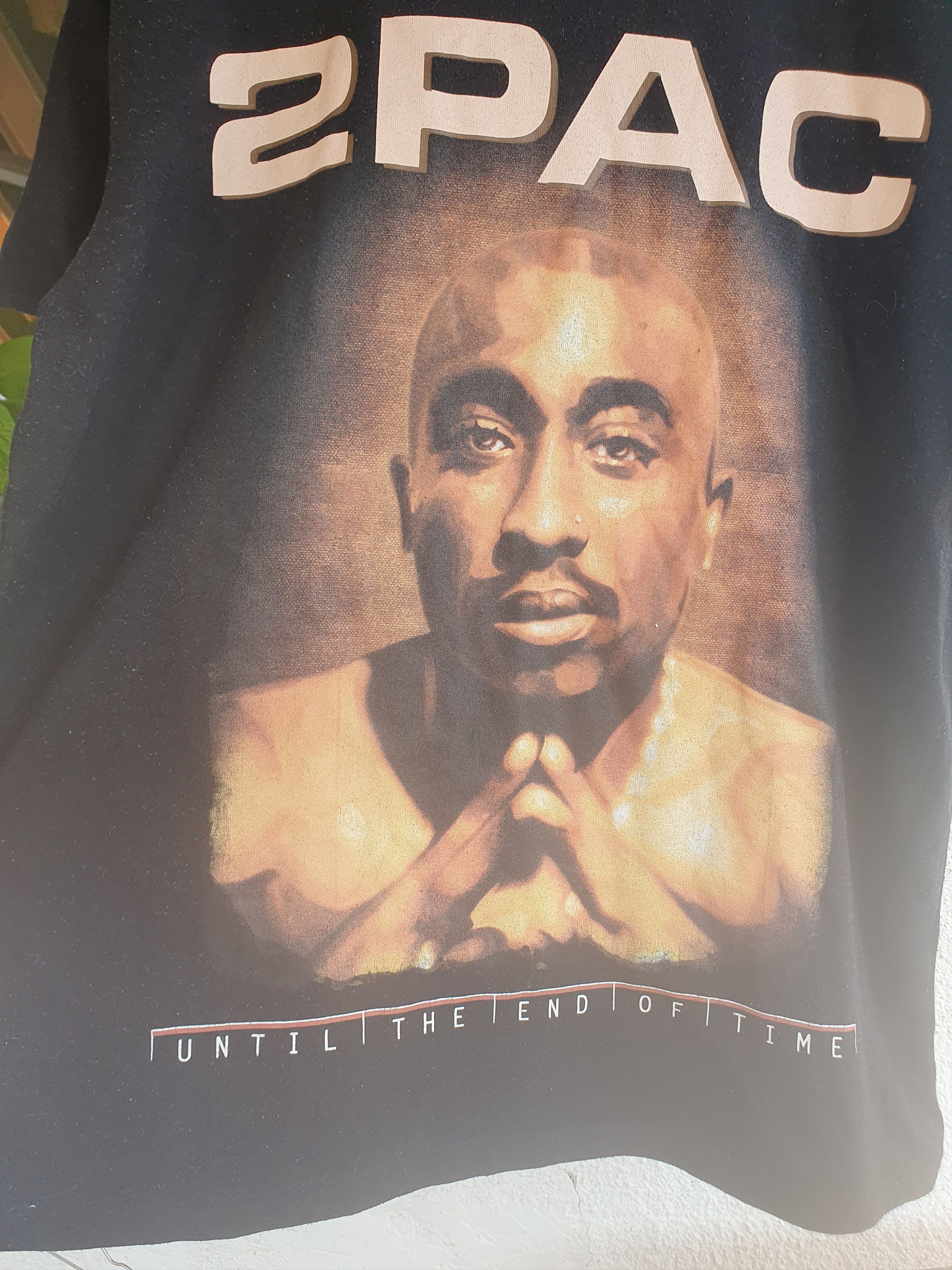 Pull & Bear × Rap Tees 2 Pac Pull & Bear Until The End Of Time 2020 t-shirt sz L? Size US L / EU 52-54 / 3 - 6 Thumbnail