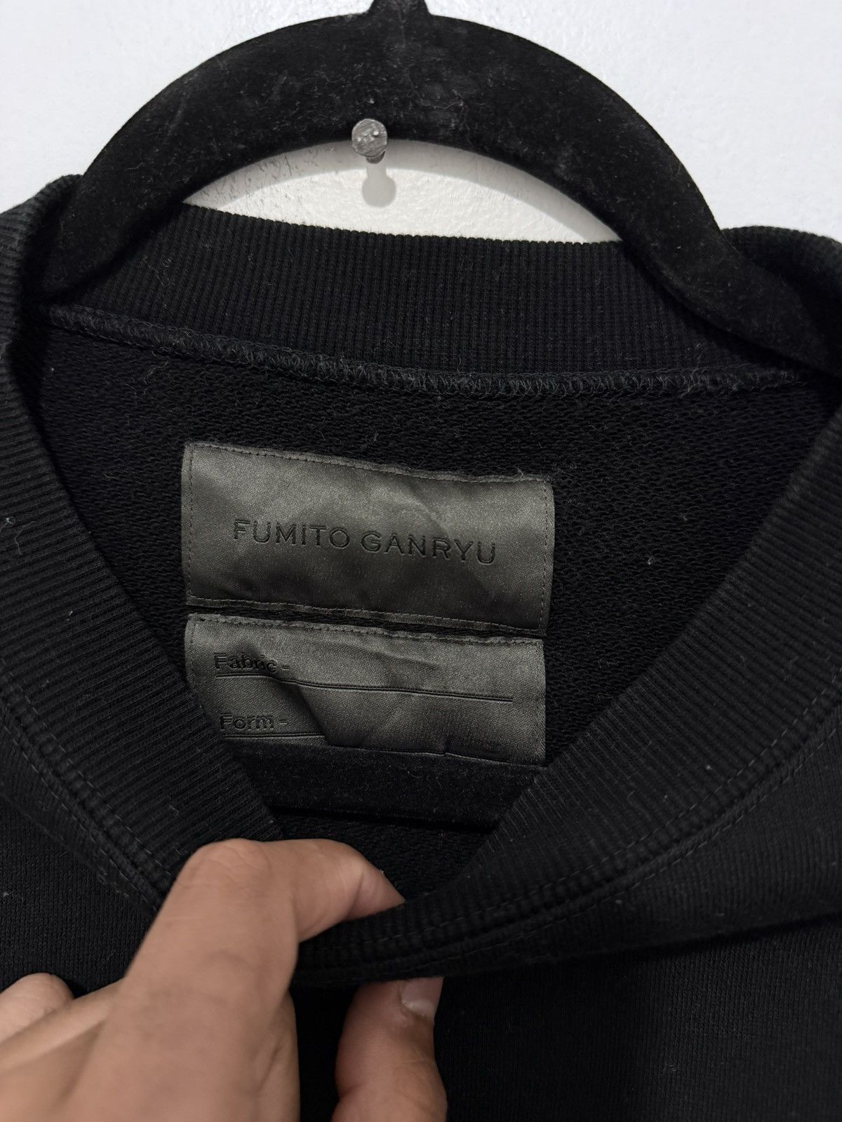 Fumito Ganryu Fumito Ganryu black sphere sweatshirt Size US S / EU 44-46 / 1 - 9 Thumbnail