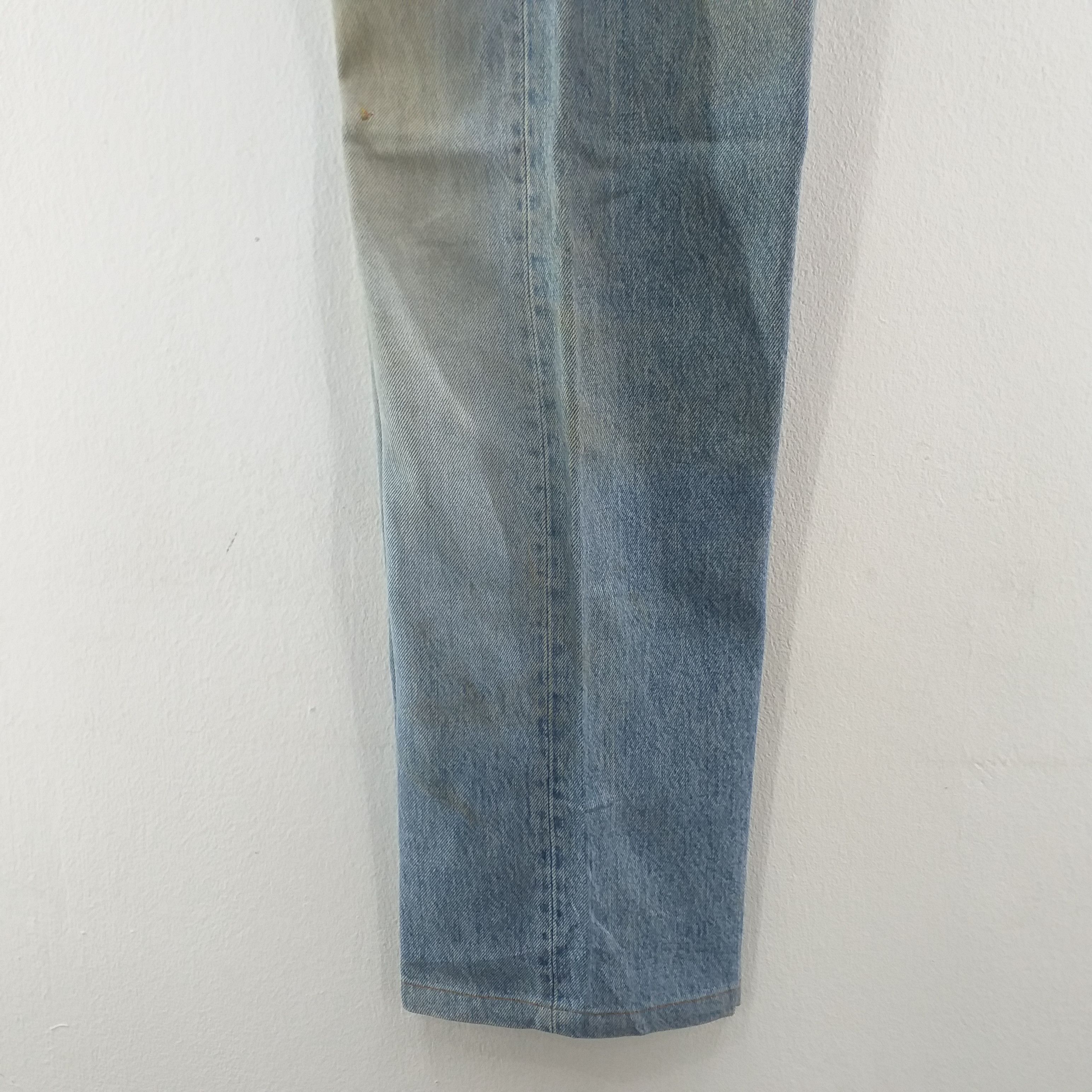 Levi's 90's Levi's 501 Vintage Clothing Distressed 31 x 29.5 -JN029 Size US 31 - 9 Thumbnail