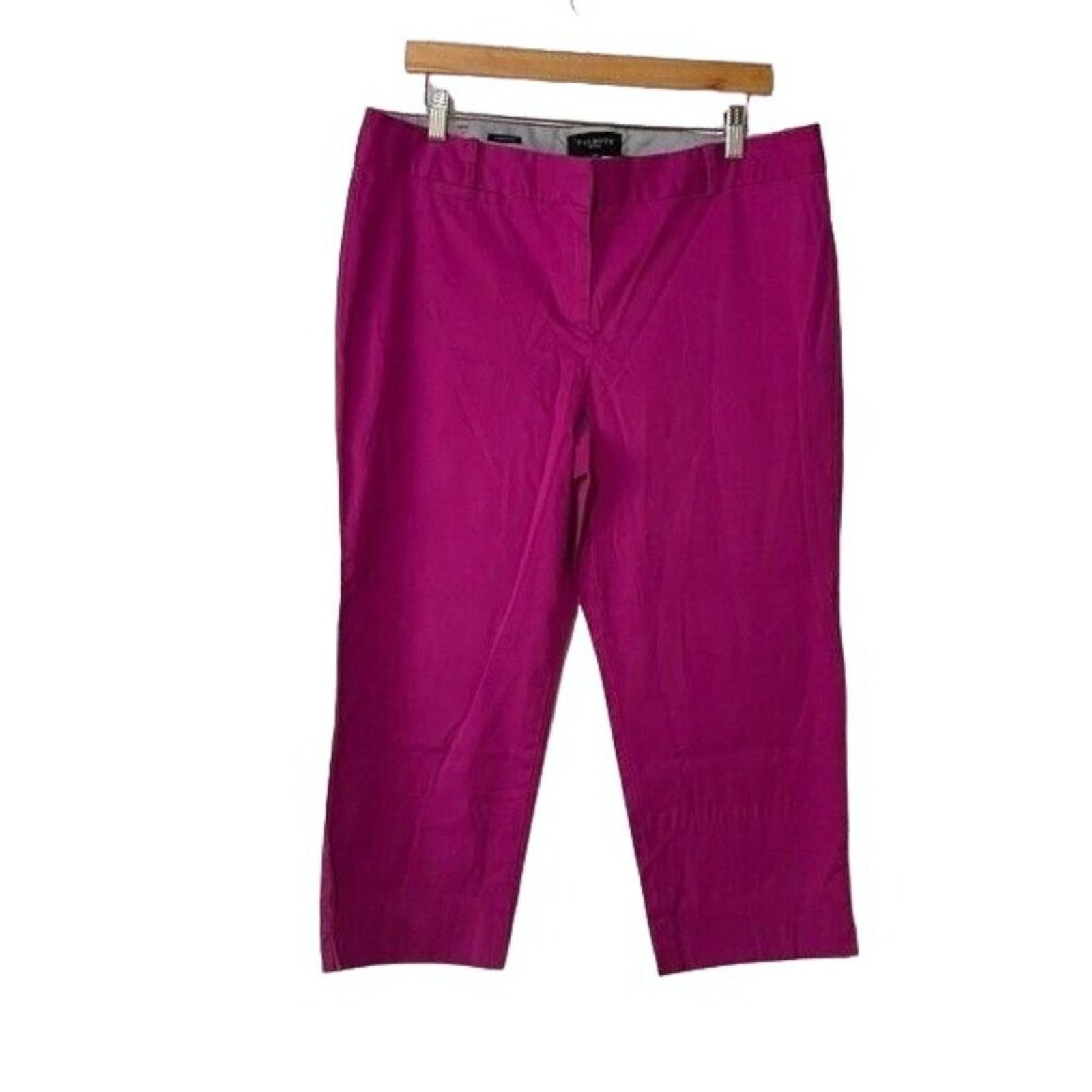 Other Talbots Signature Cropped Pants | Pink | Size 14 Petite Size 36" / US 14 / IT 50 - 1 Thumbnail