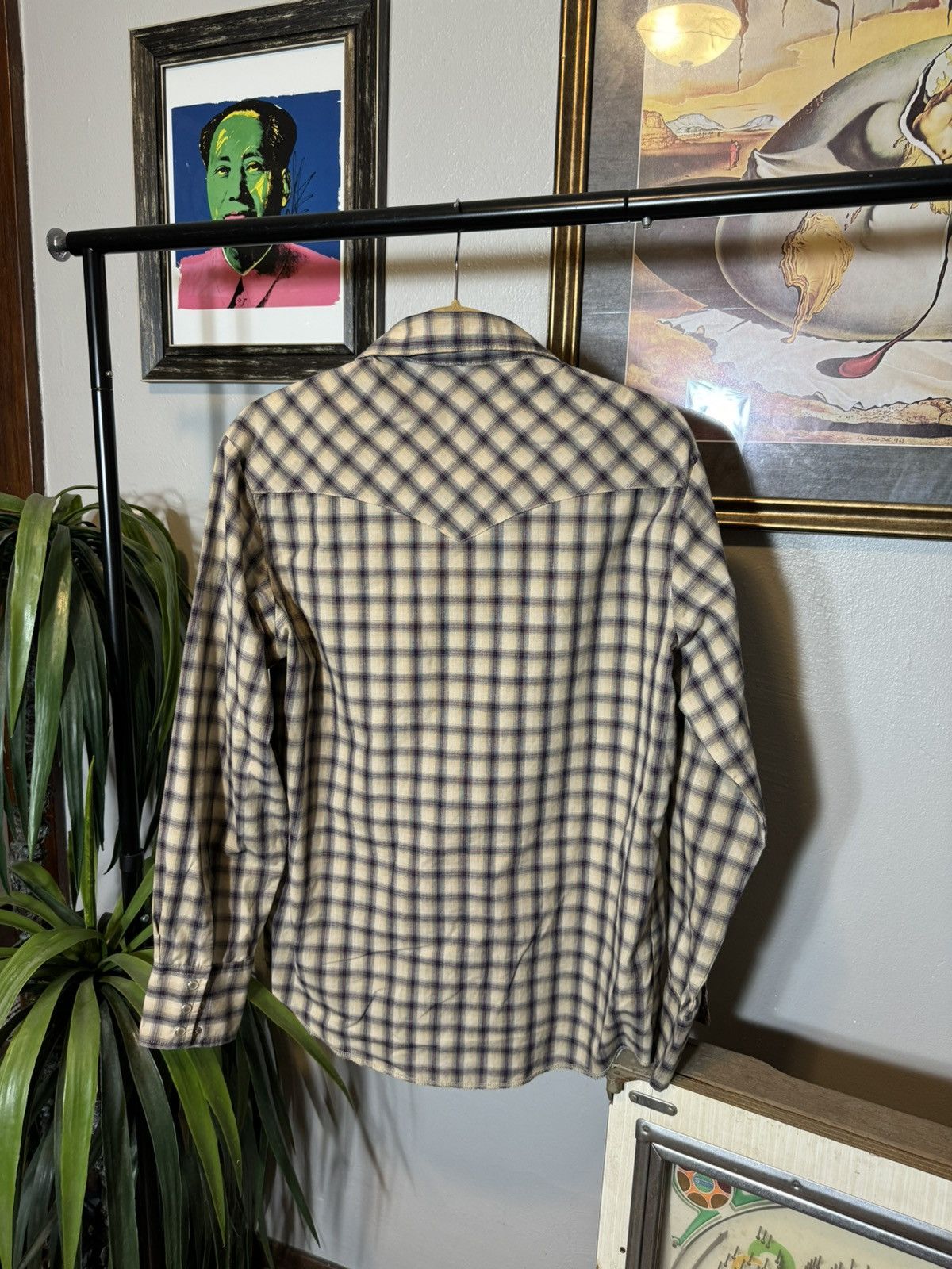 Vintage × Wrangler Vintage Wrangler Western Wear Shirt Size US L / EU 52-54 / 3 - 5 Thumbnail