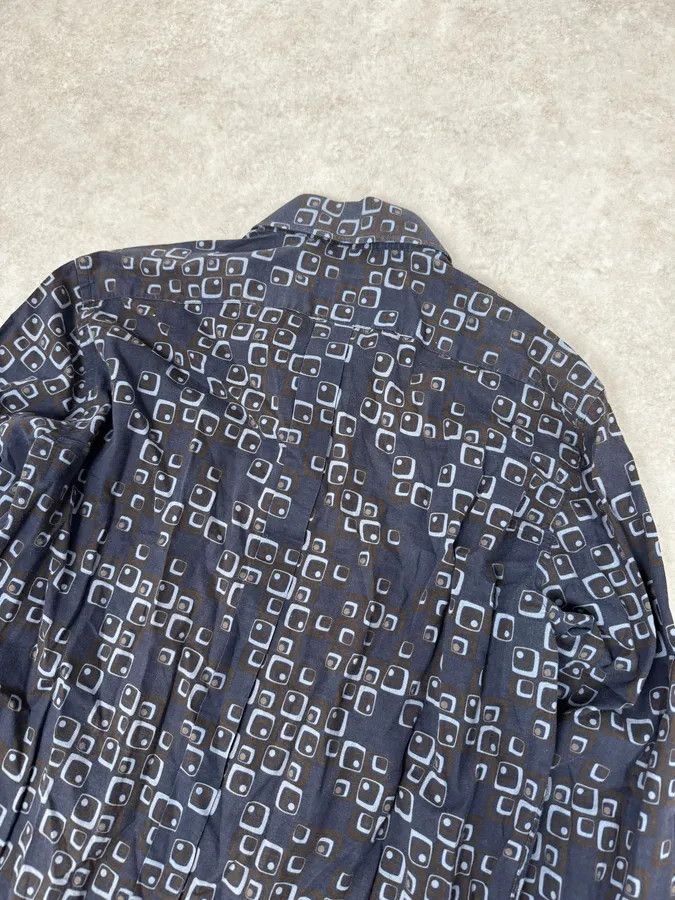 Dolce & Gabbana 2000s Dolce & Gabbana Blue Aqua Pattern Shirt Size US M / EU 48-50 / 2 - 6 Thumbnail