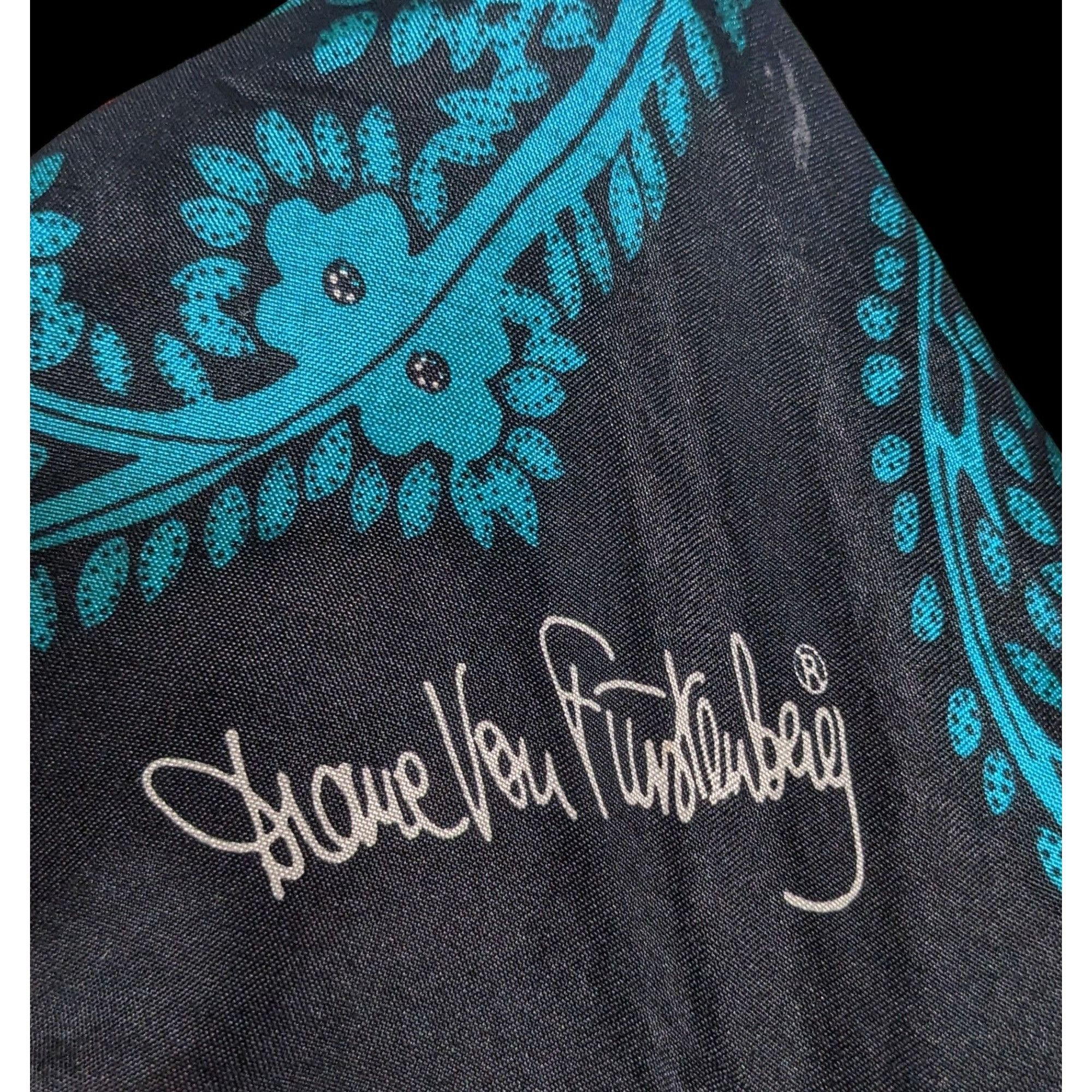 Diane von Furstenberg Vintage Diane Von Furstenberg Plaid And Paisley Scarf Size ONE SIZE - 5 Thumbnail