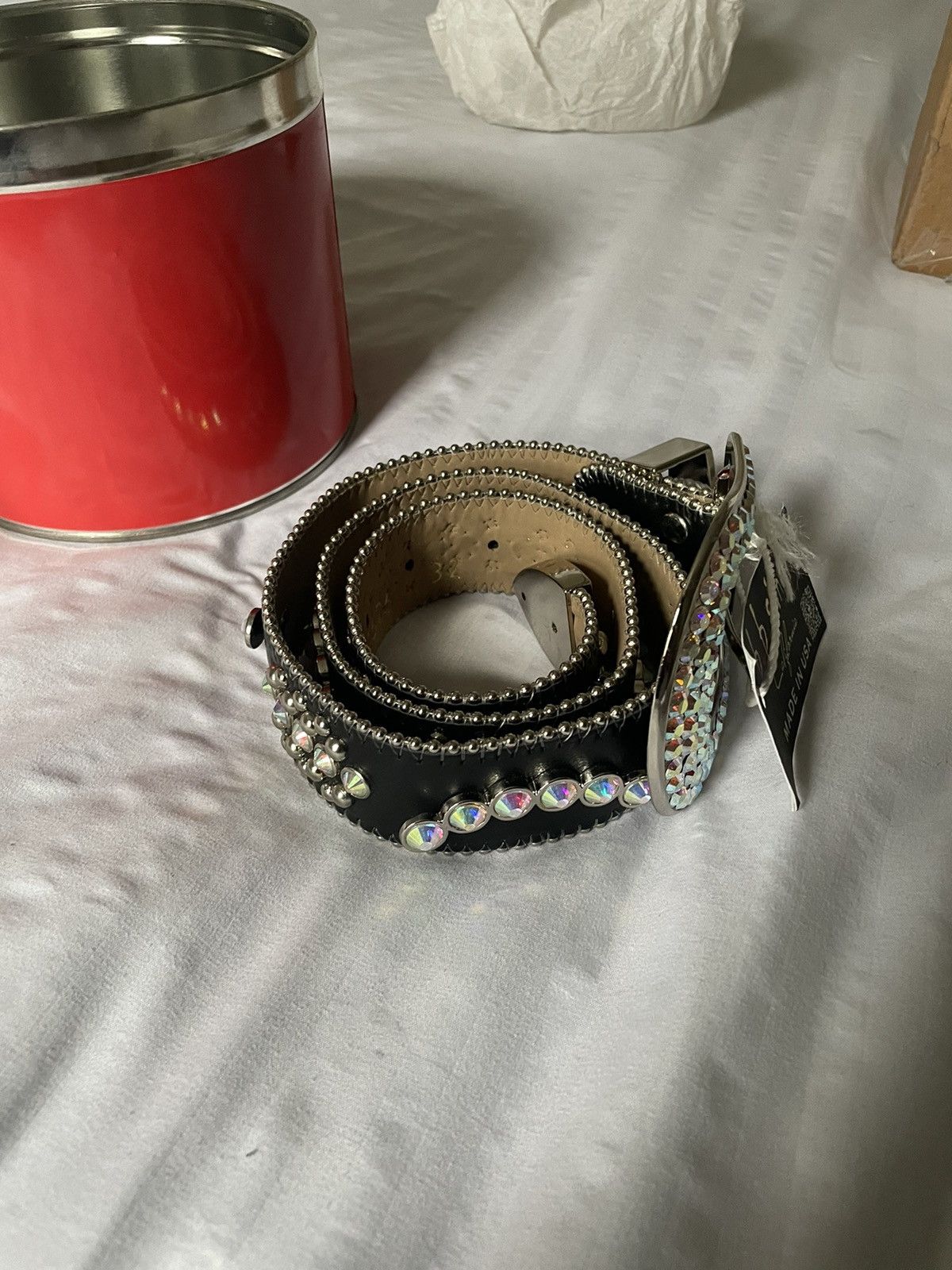 B.B. Simon B.B Simon Belt Size 32 - 3 Thumbnail