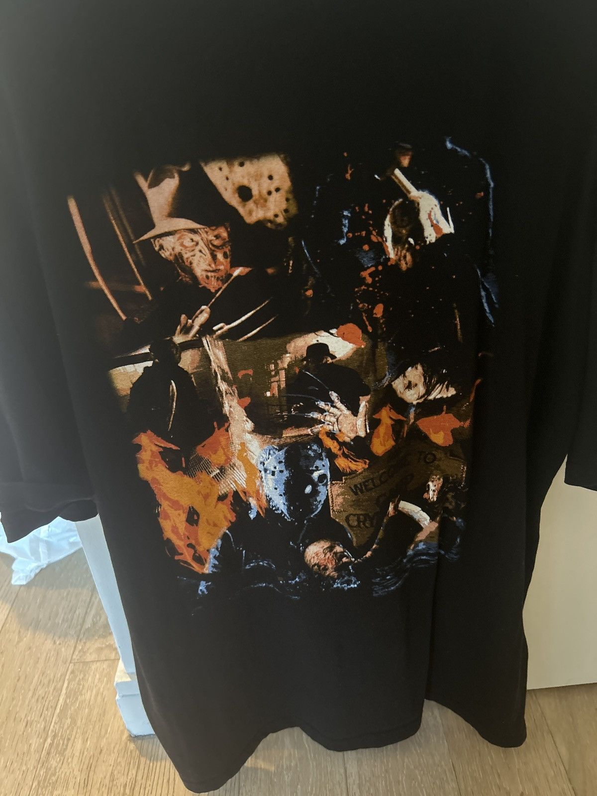 Sergio Calabasas Sergio Calabasas Freddy v Jason Shirt Size US L / EU 52-54 / 3 - 2 Thumbnail