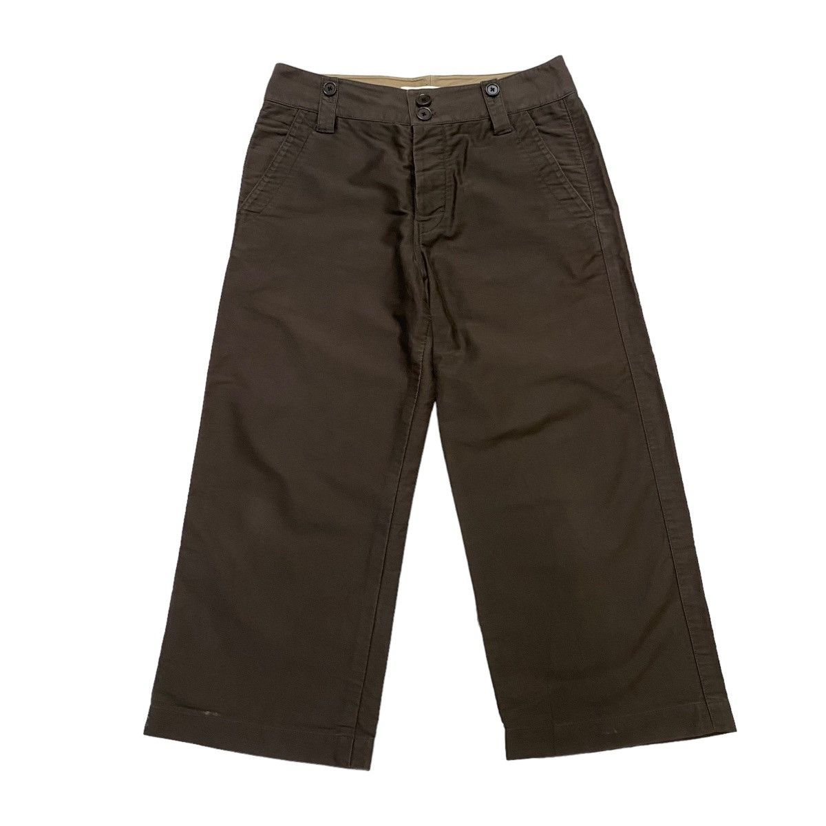 Margaret Howell Margarett Howell cropped cotton pant Size US 31 - 1 Thumbnail