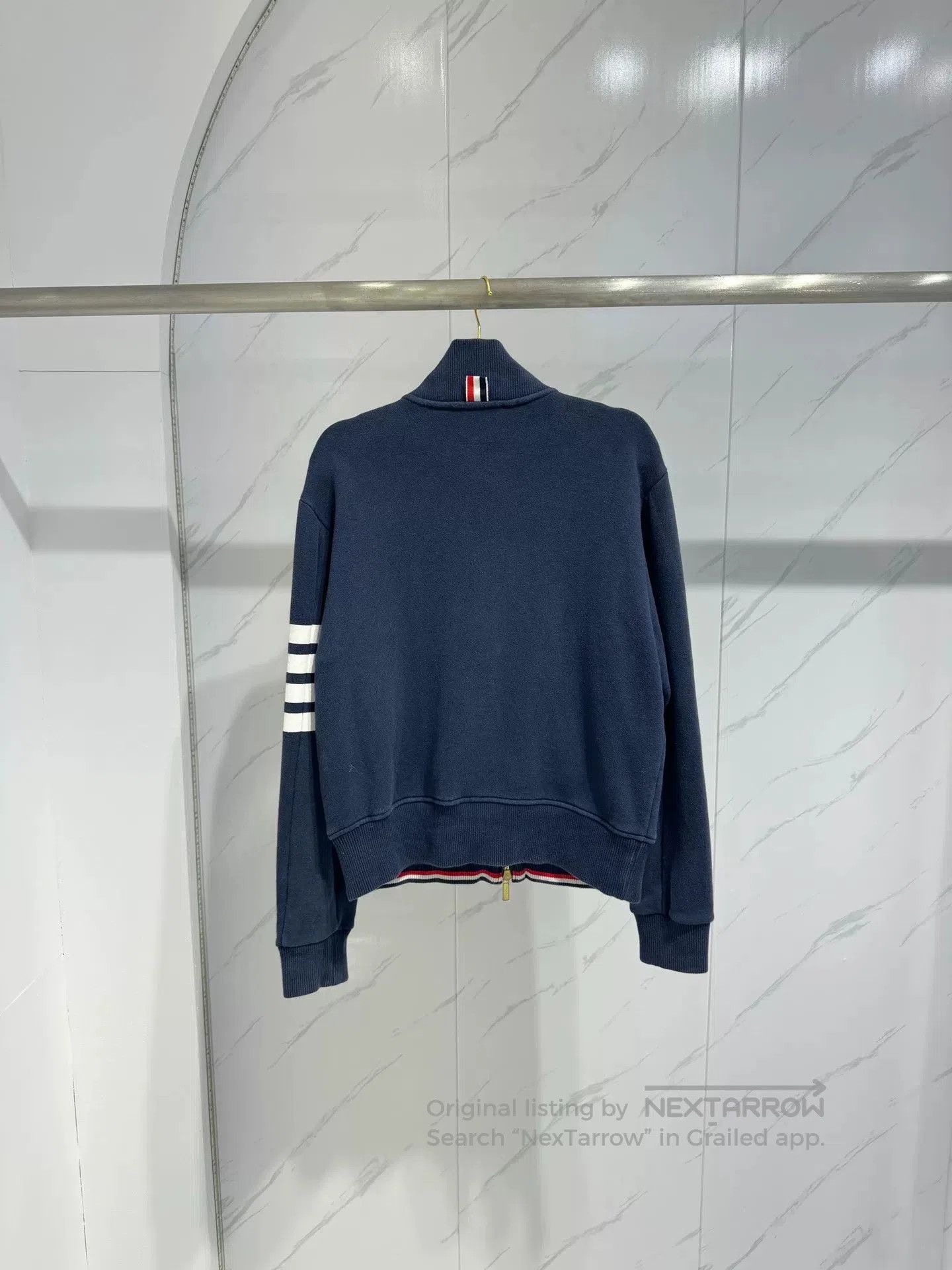 Thom Browne Thom Browne TB 4-Stripe Baseball Cardigan. Size XS / US 0-2 / IT 36-38 - 2 Thumbnail