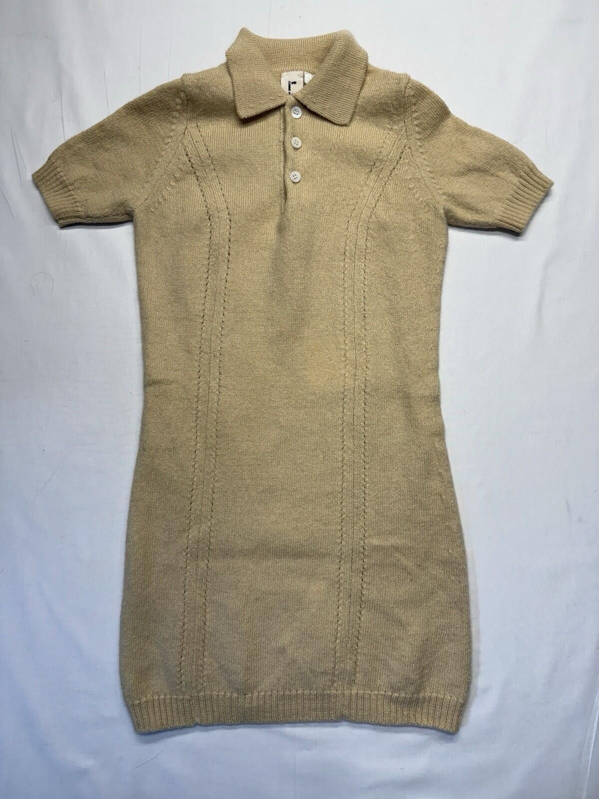 Comme des Garcons Comme De Garcons TAO Dress 100% Wool Short Sleeve Collar S Size S / US 4 / IT 40 - 2 Thumbnail