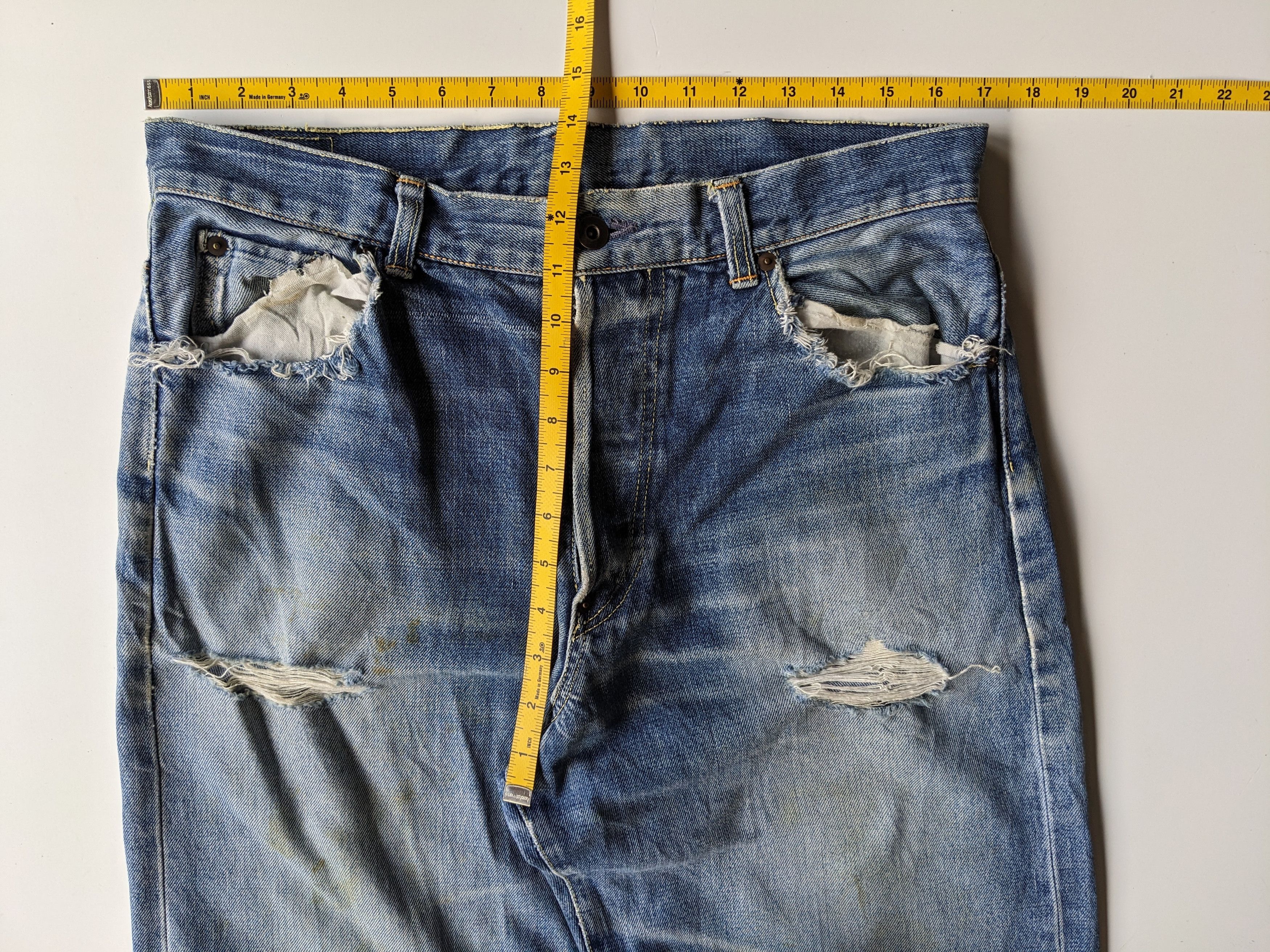 Edwin × Vintage Vintage Edwin buckle back scovill selvedge Size US 34 / EU 50 - 9 Thumbnail