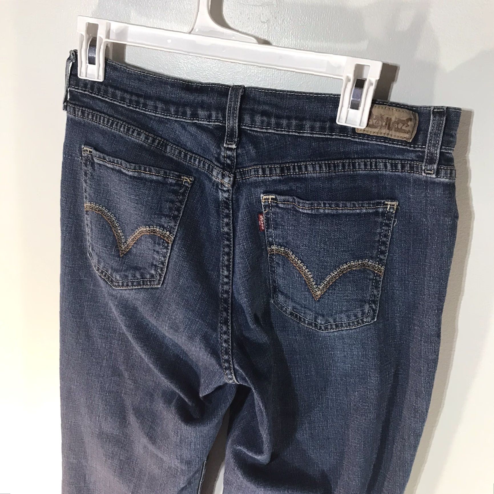 Levi's VINTAGE Levi's 515 Bootcut Jeans Womens Size 8 Blue Denim Size 30" / US 8 / IT 44 - 2 Thumbnail
