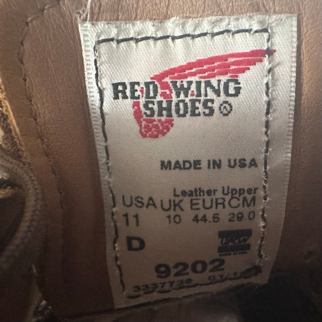 Red Wing RED WING HERITAGE 9202 GARAGEMAN OXFORD BROWN Size 11 D Size US 10 / EU 43 - 6 Thumbnail