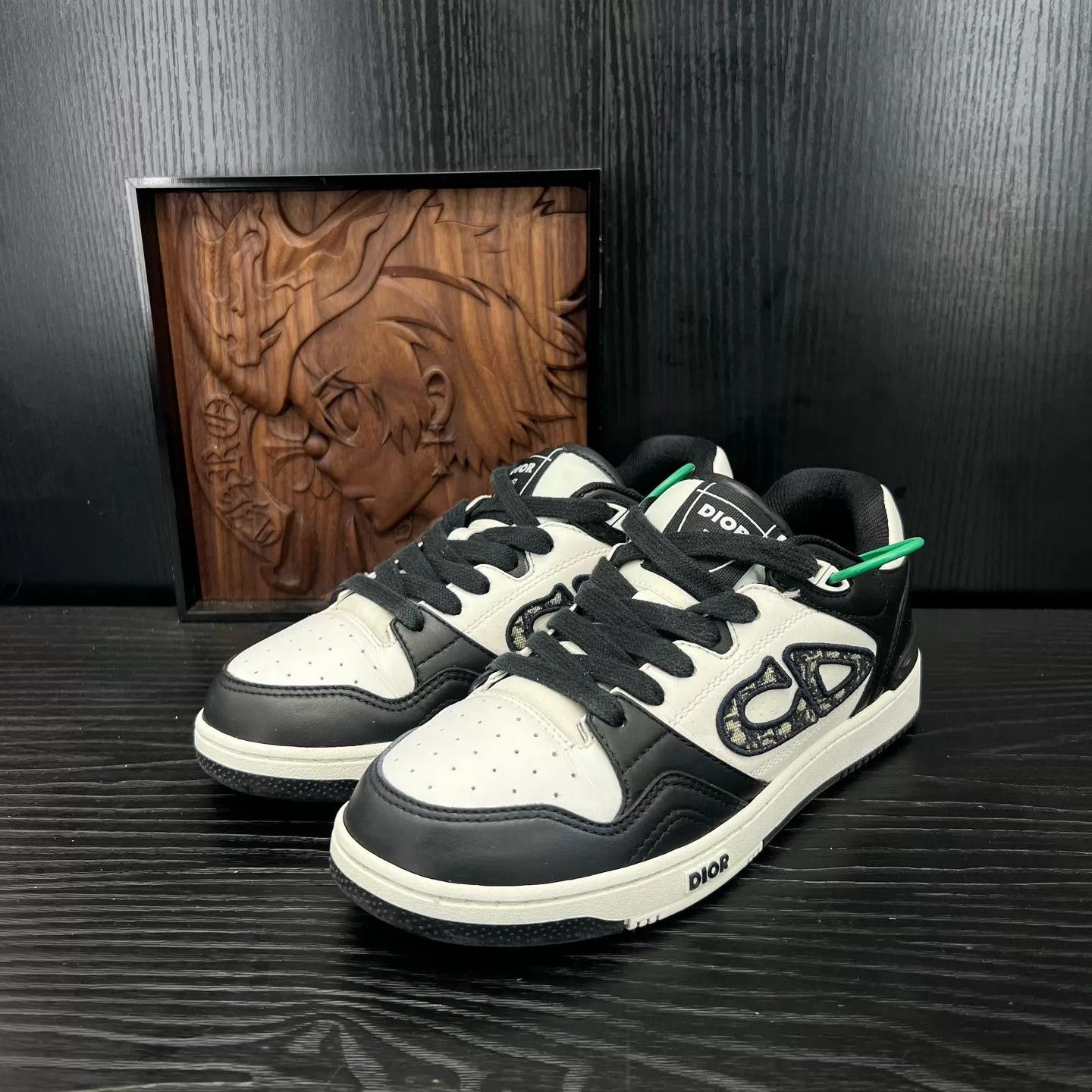 Dior Dior B57 Black & White 37 (Mint, Original Box) Size US 6.5 / IT 36.5 - 1 Thumbnail