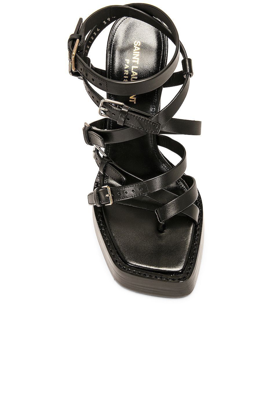 Saint Laurent Paris New Saint Laurent Platz Sandals IT 38.5/ US 8.5 Size US 8.5 / IT 38.5 - 5 Thumbnail