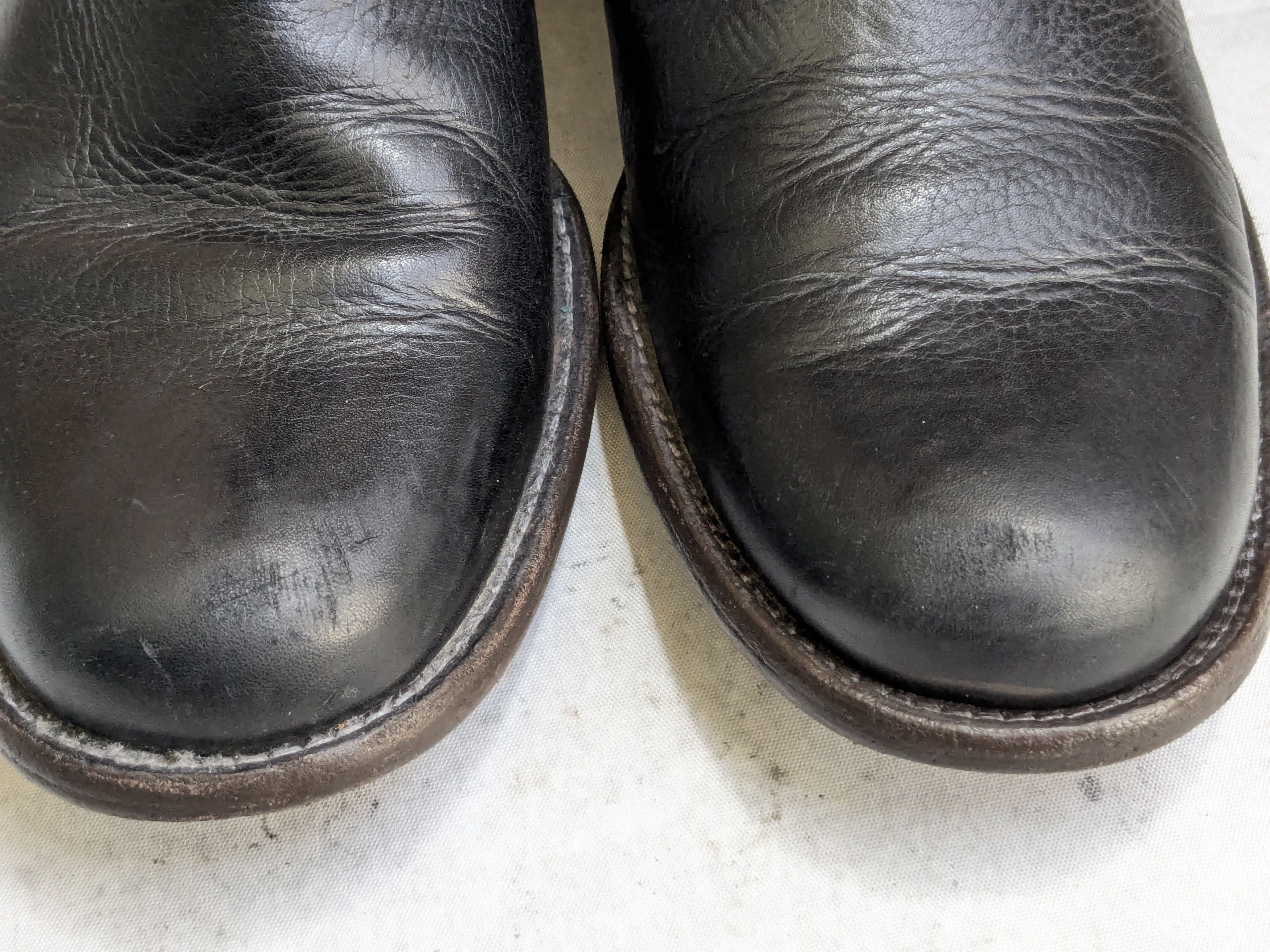 Frye Frye Harness Boots Black 9.5 D Leather Buckle Size US 9.5 / EU 42-43 - 3 Thumbnail