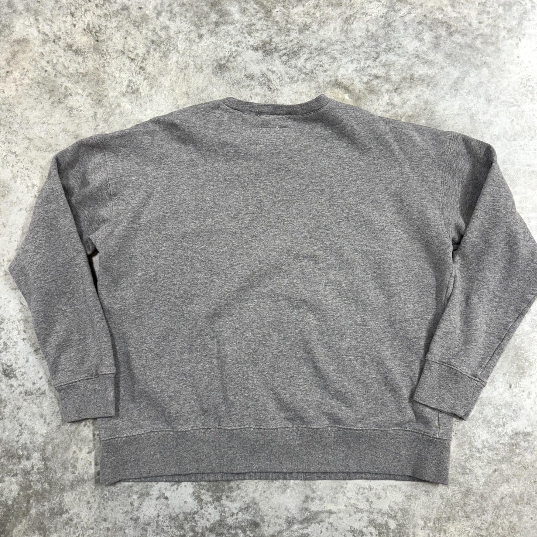 Aeropostale Aero Postale Sweatshirt Womens Large Heather Gray Relaxed Tennis Graphic Crewneck Size L / US 10 / IT 46 - 4 Thumbnail