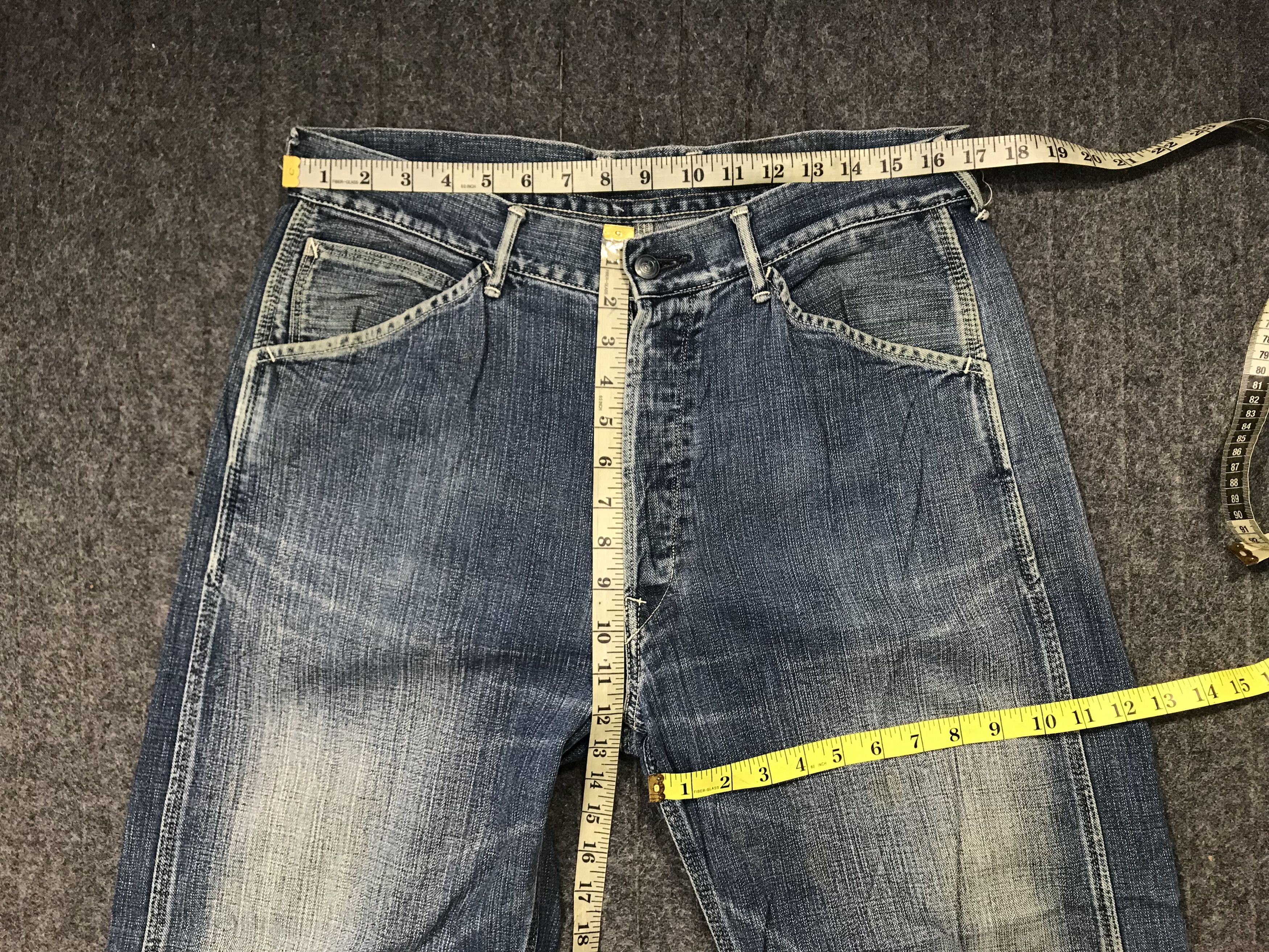 45rpm 45 Rpm Studio Indigo Denim Jeans Pant Buttonfly Straight Cut Size US 34 / EU 50 - 8 Thumbnail