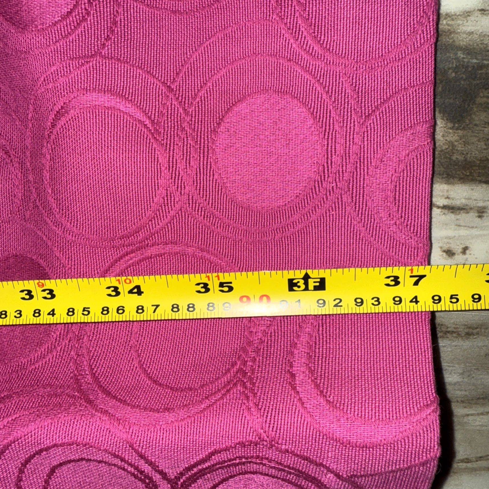 Pinko London Style Women’s Dress Misses Cherry Pink Size 12 Textured Circles A-Line Sleeveless NWT Size XL / US 12-14 / IT 48-50 - 7 Thumbnail