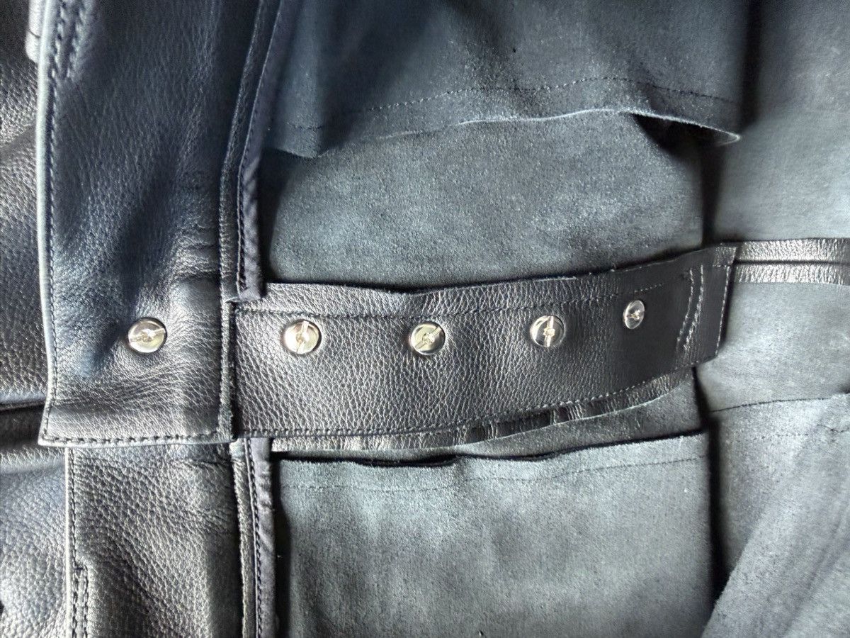 Chrome Hearts Chrome Hearts Articulated Leather Cargo Pant Baggy Devil Dog Size US 31 - 8 Thumbnail