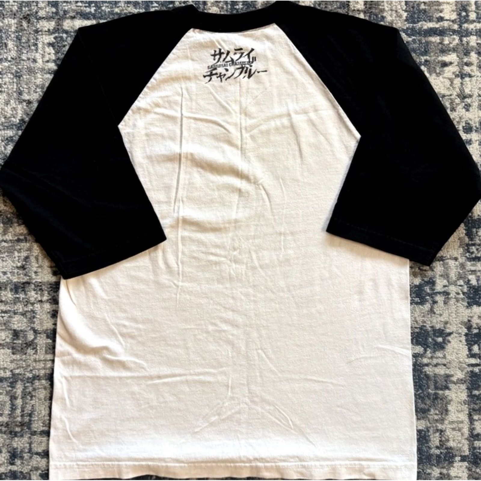 Vintage VINTAGE Samurai Champloo Anime Raglan Baseball Style 3/4 Sleeve T Shirt M White Men Shirt Anime 2000s Size US M / EU 48-50 / 2 - 4 Thumbnail