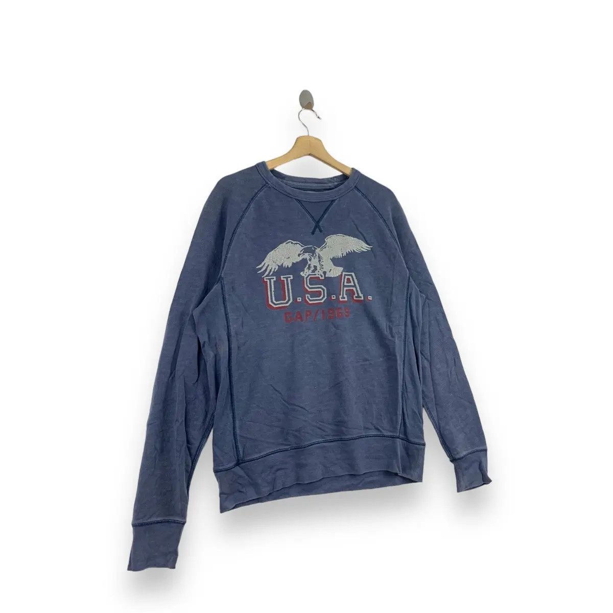 Gap Vintage GAP USa LIVED IN Collection Distress Design Size M / US 6-8 / IT 42-44 - 2 Thumbnail