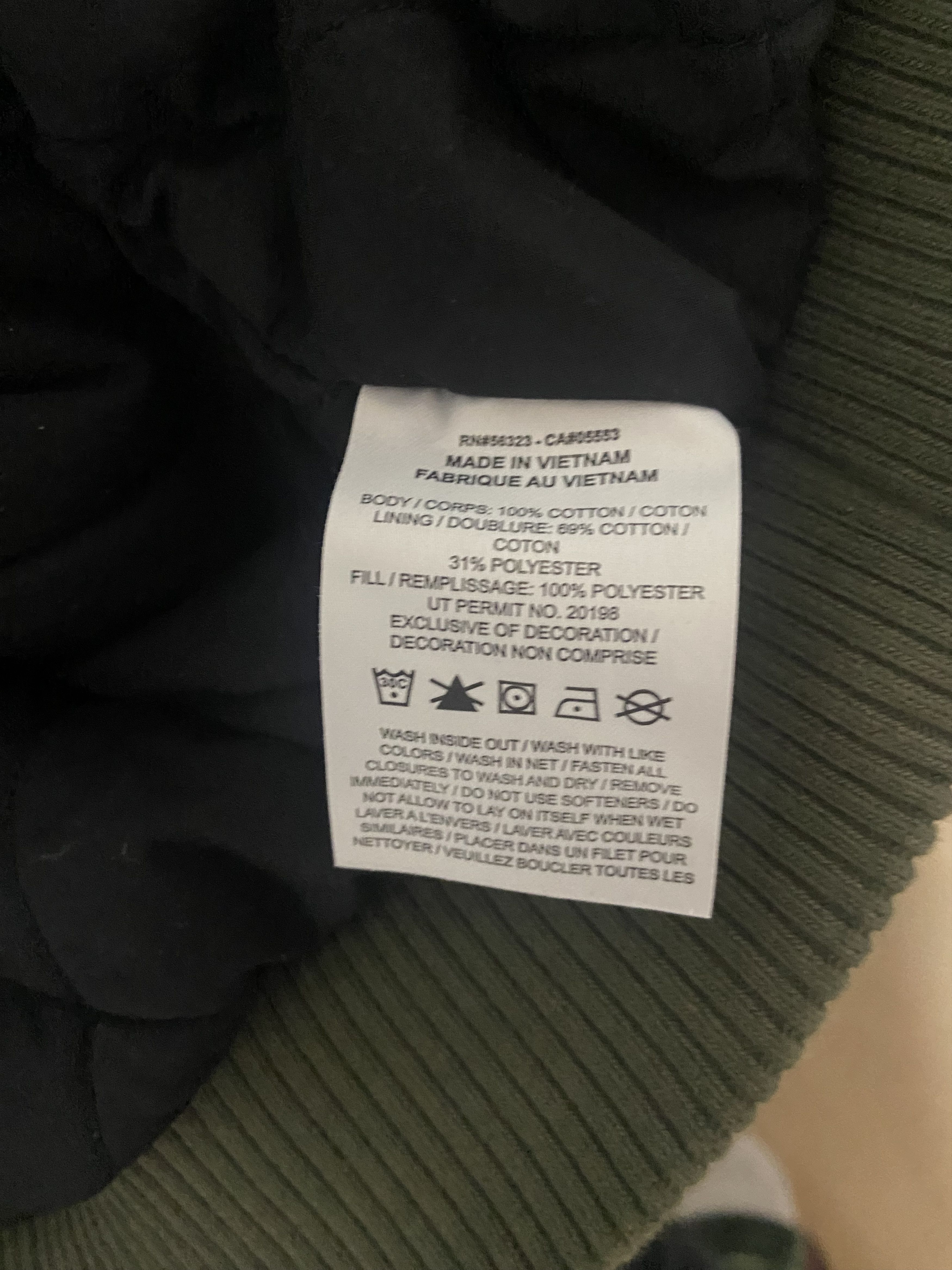 Jordan Brand × Travis Scott Travis Scott Hooded Canvas Jacket 'Cargo Khaki' Size XXL / US 16-18 / IT 52-54 - 5 Thumbnail