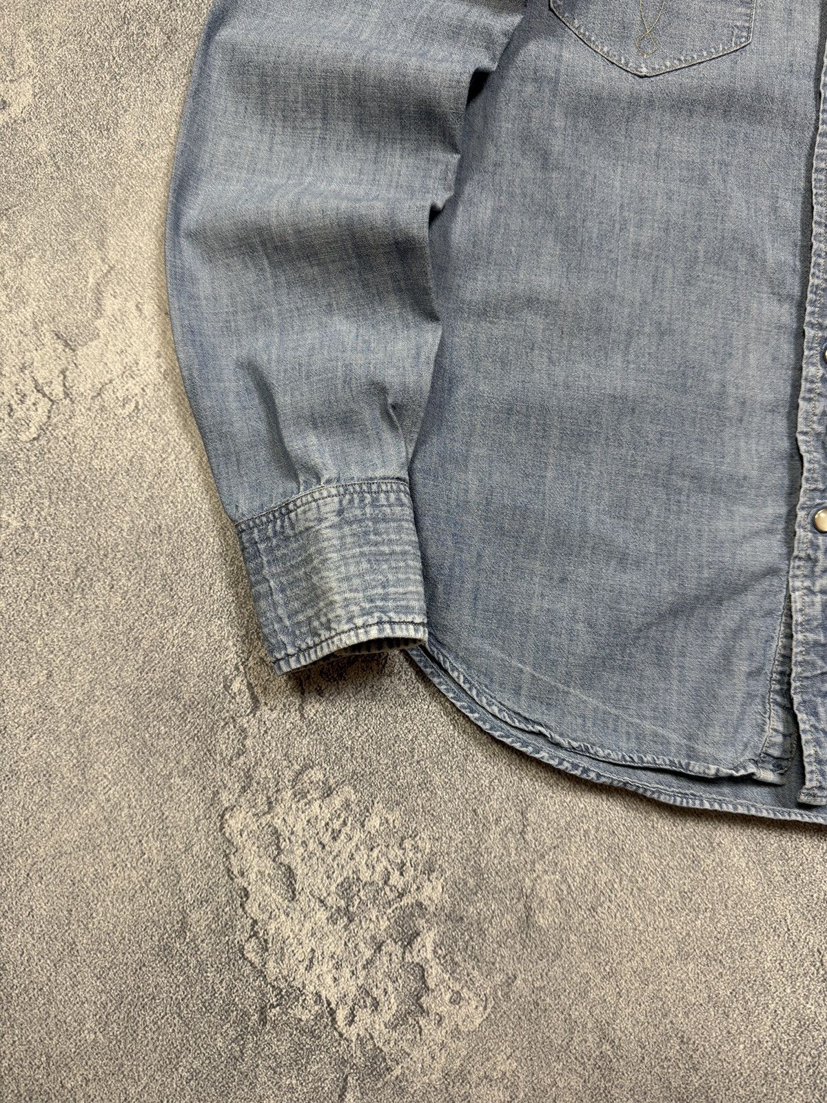 RRL Ralph Lauren Vintage 90s RRL Double RL Ralph Lauren Denim Jacket USA Size US S / EU 44-46 / 1 - 5 Thumbnail