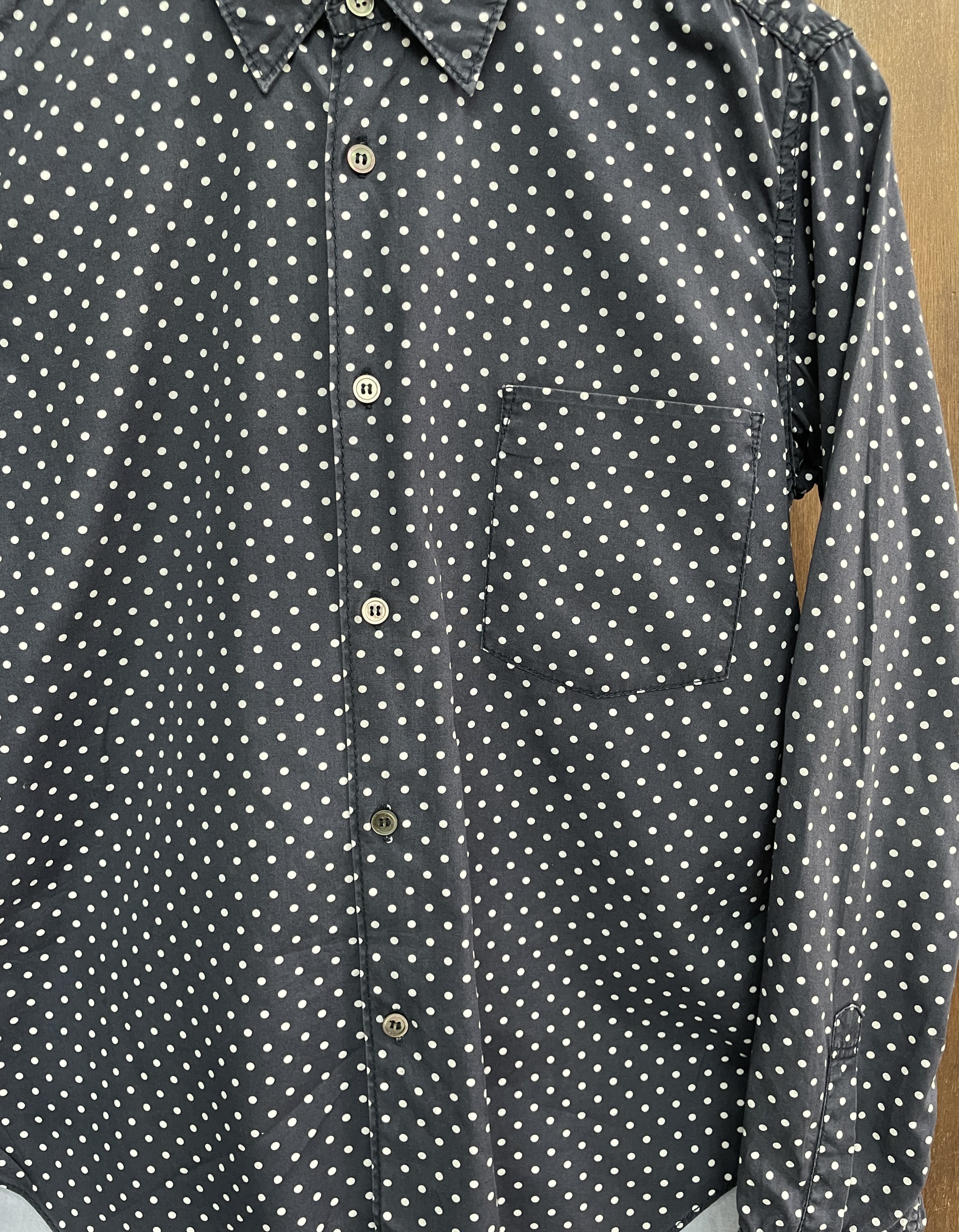 Comme des Garcons Homme COMME des GARCONS HOMME Polkadot Two tone Shirt Size US XS / EU 42 / 0 - 3 Thumbnail