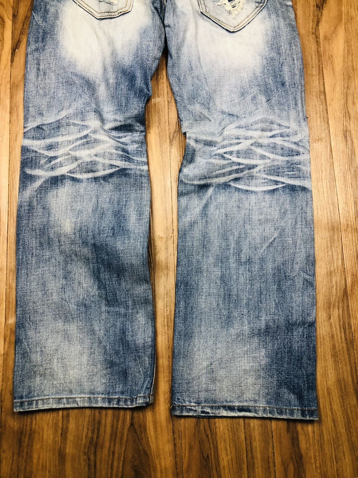 Other Lolita Distress Jeans (34) Size US 33 - 18 Thumbnail