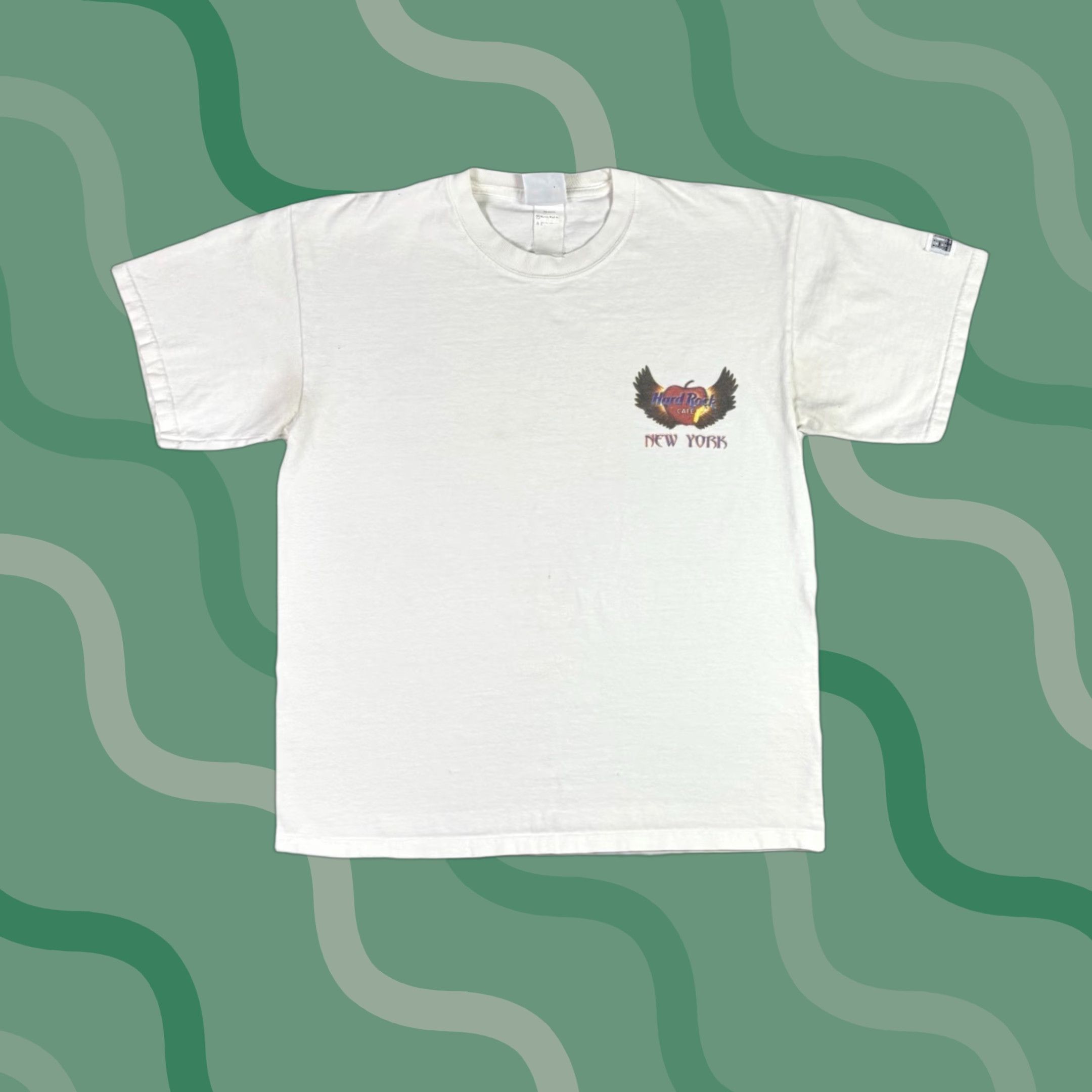 Vintage VINTAGE Hard Rock Cafe New York T Shirt White Short Sleeve Medium 90s Size US M / EU 48-50 / 2 - 1 Thumbnail