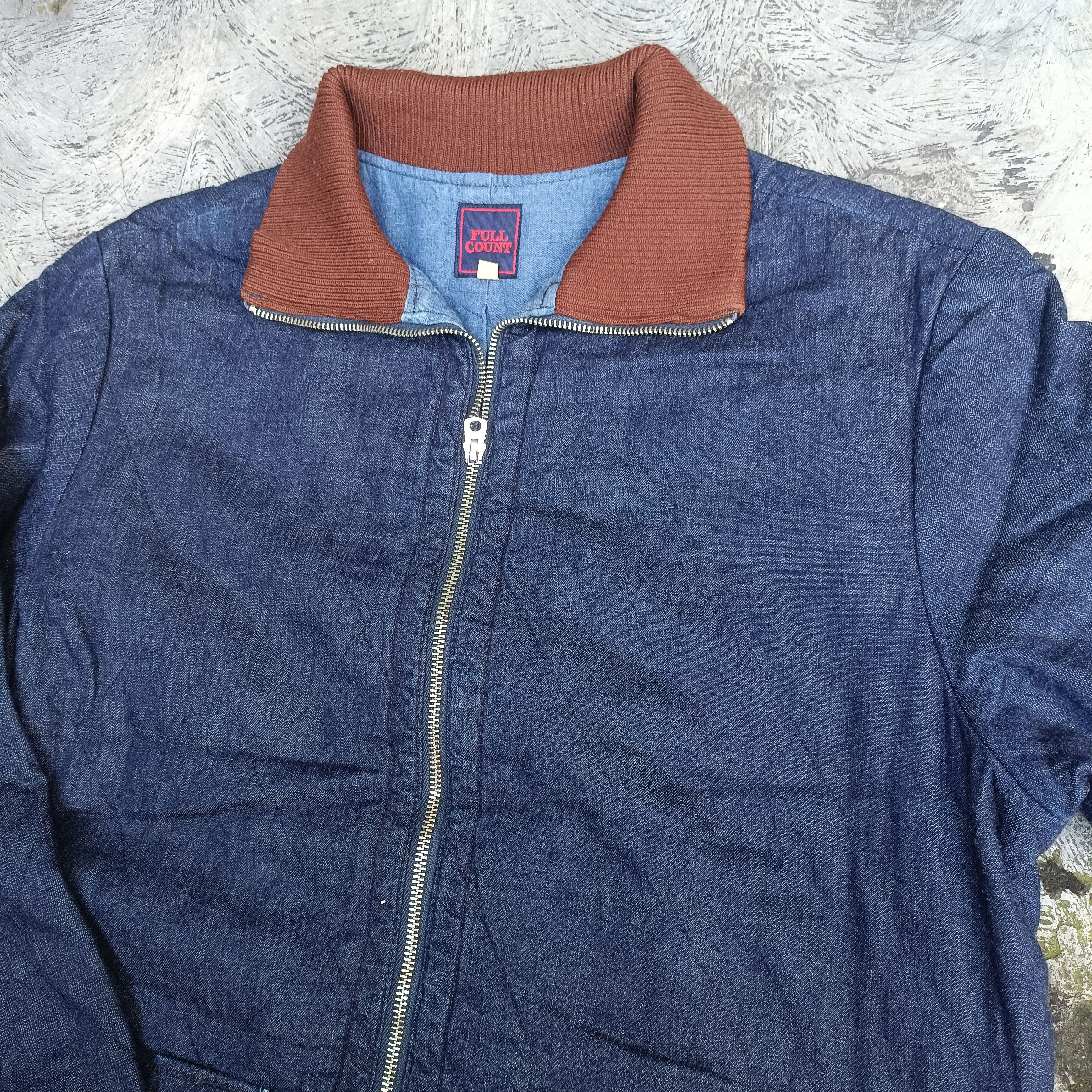 Full Count & Co. Full Count & Co Denim Jacket Bomber Japanese Brand Size US M / EU 48-50 / 2 - 4 Thumbnail