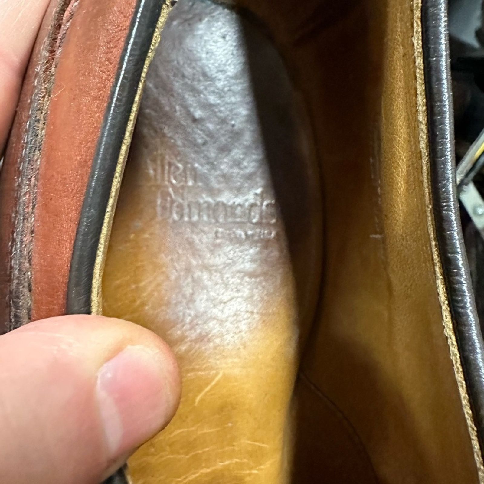 Allen Edmonds Allen Edmonds Stockbridge 3753 Split Toe Blucher Dress Shoes Size US 9.5 / EU 42-43 - 11 Thumbnail