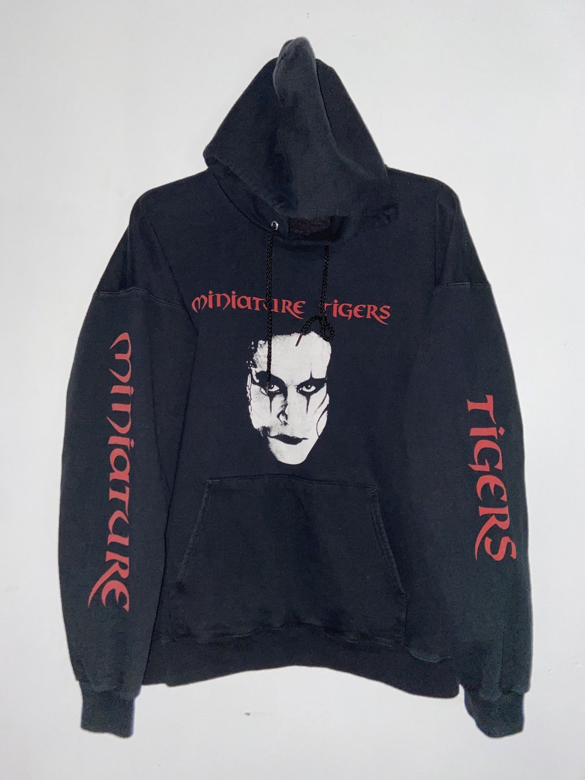 Vintage The Crow Movie Merch Hoodie L Hanes UNI Miniature Tigers 1/1 Size US L / EU 52-54 / 3 - 8 Thumbnail