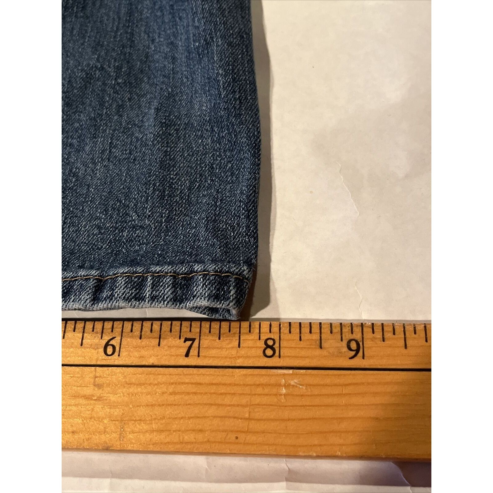 Levi's Levi's 514 Slim Straight Fit Jeans Men's 30x31 Blue Denim Size US 30 / EU 46 - 8 Thumbnail
