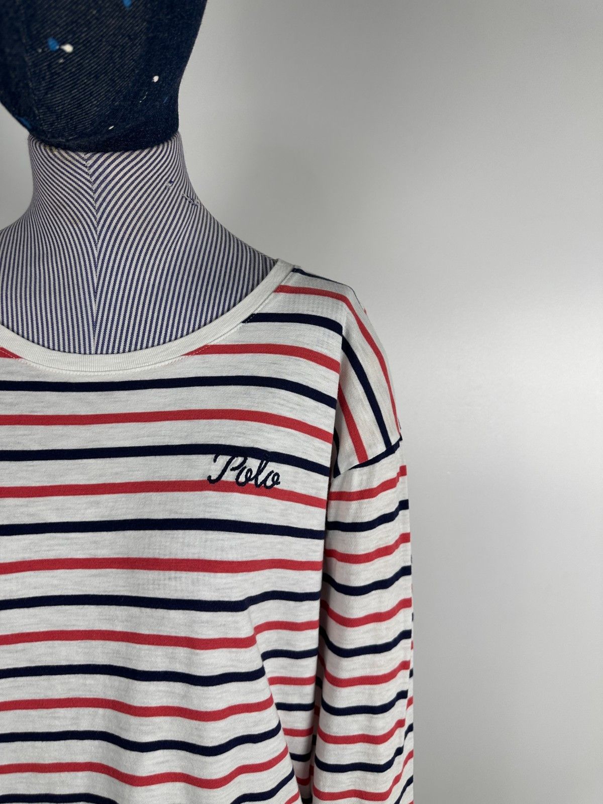 Polo Ralph Lauren Polo Ralph Lauren Women's Long Sleeve Striped T-Shirt Size M Size M / US 6-8 / IT 42-44 - 2 Thumbnail