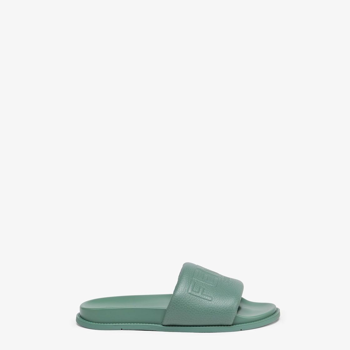Fendi o1w1db10525 Roma Slides in Tuscan Green Size US 9 / EU 42 - 1 Thumbnail