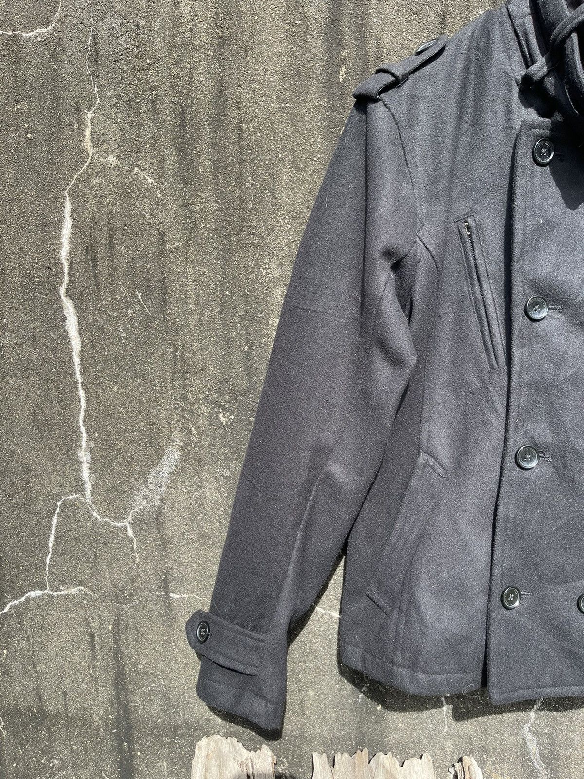 Designer In the Attic Double-Breasted Wool Peacoat Size US S / EU 44-46 / 1 - 9 Thumbnail