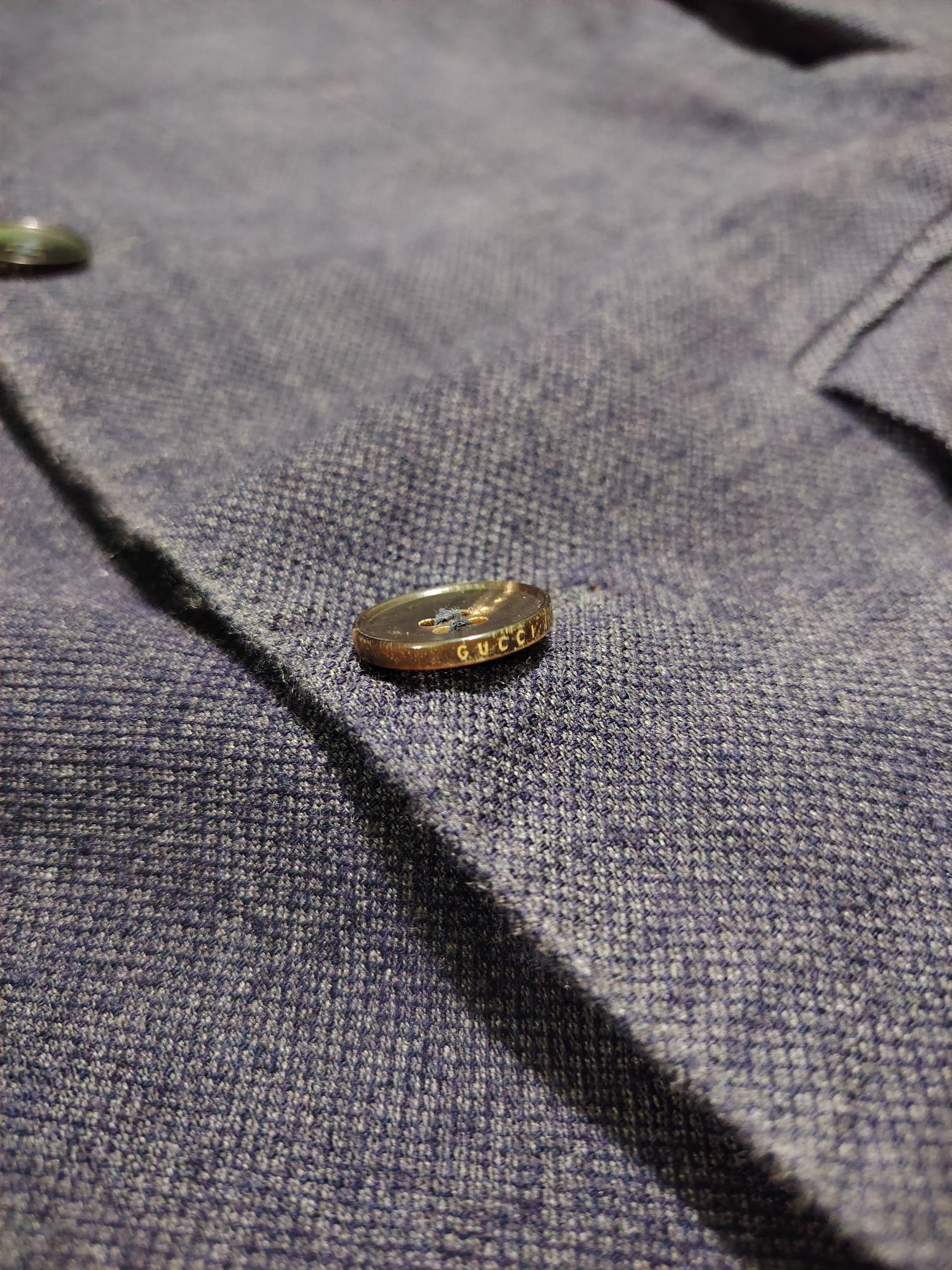 Gucci GUCCI - TOM FORD - Cupro Blazer Size 44R - 5 Thumbnail