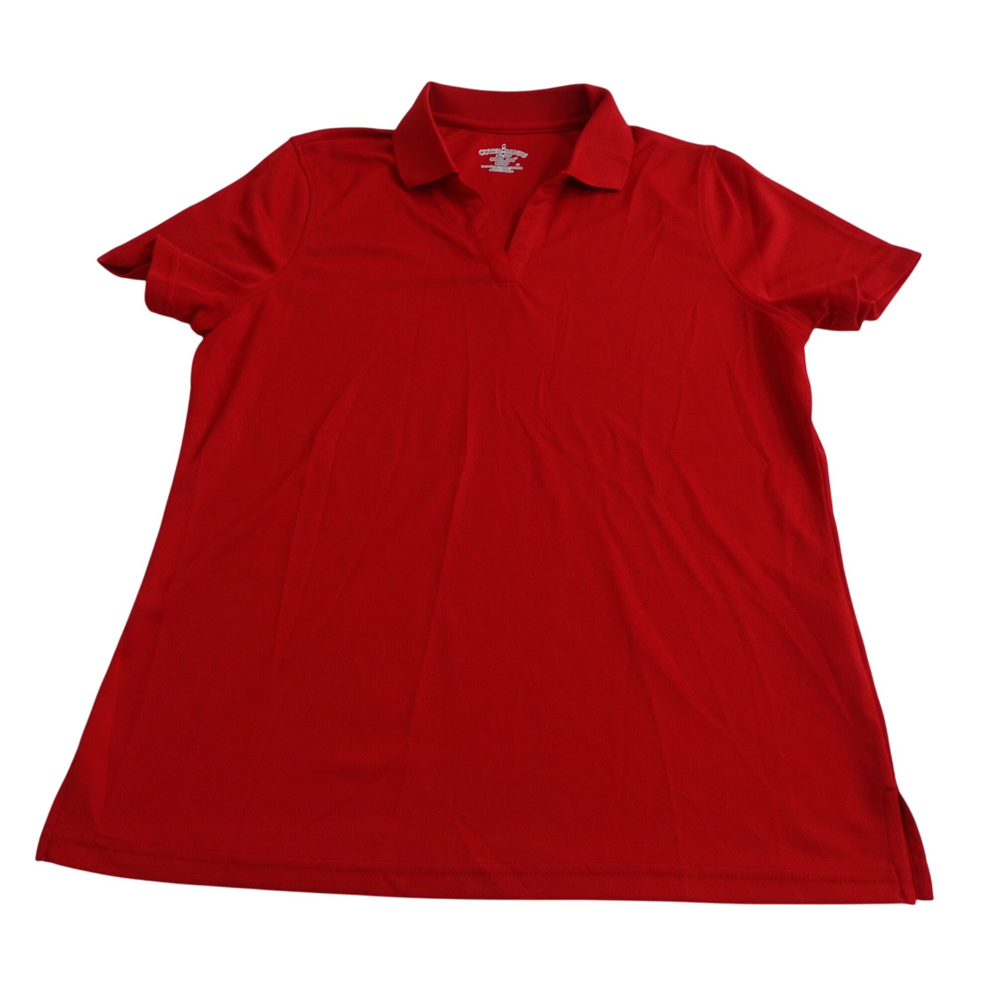 Other Outer Banks Red Cool Dri V-neck Polo Shirt Women Size S Size S / US 4 / IT 40 - 1 Thumbnail