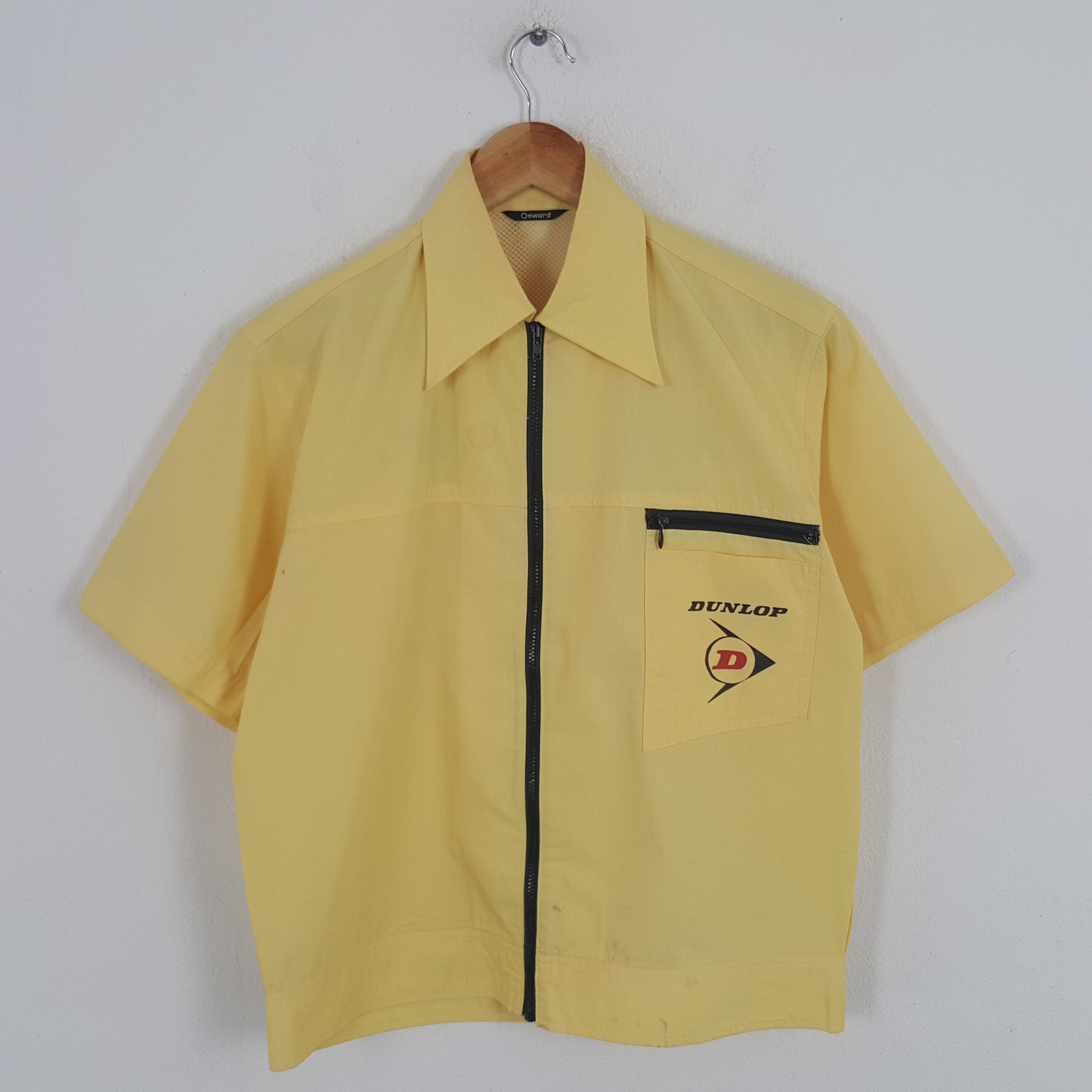 Dunlop × Vintage Vintage Dunlop Motorsports Racing Work Shirt Jacket Size US M / EU 48-50 / 2 - 3 Thumbnail