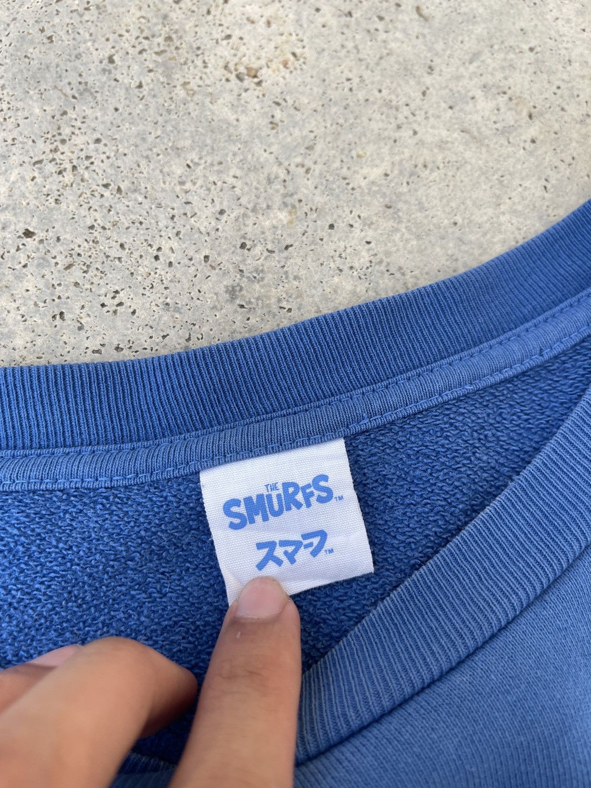 Japanese Brand × Vintage The Smurfs Vintage Comics Made in Japan Sweatshirt Size US XL / EU 56 / 4 - 8 Thumbnail