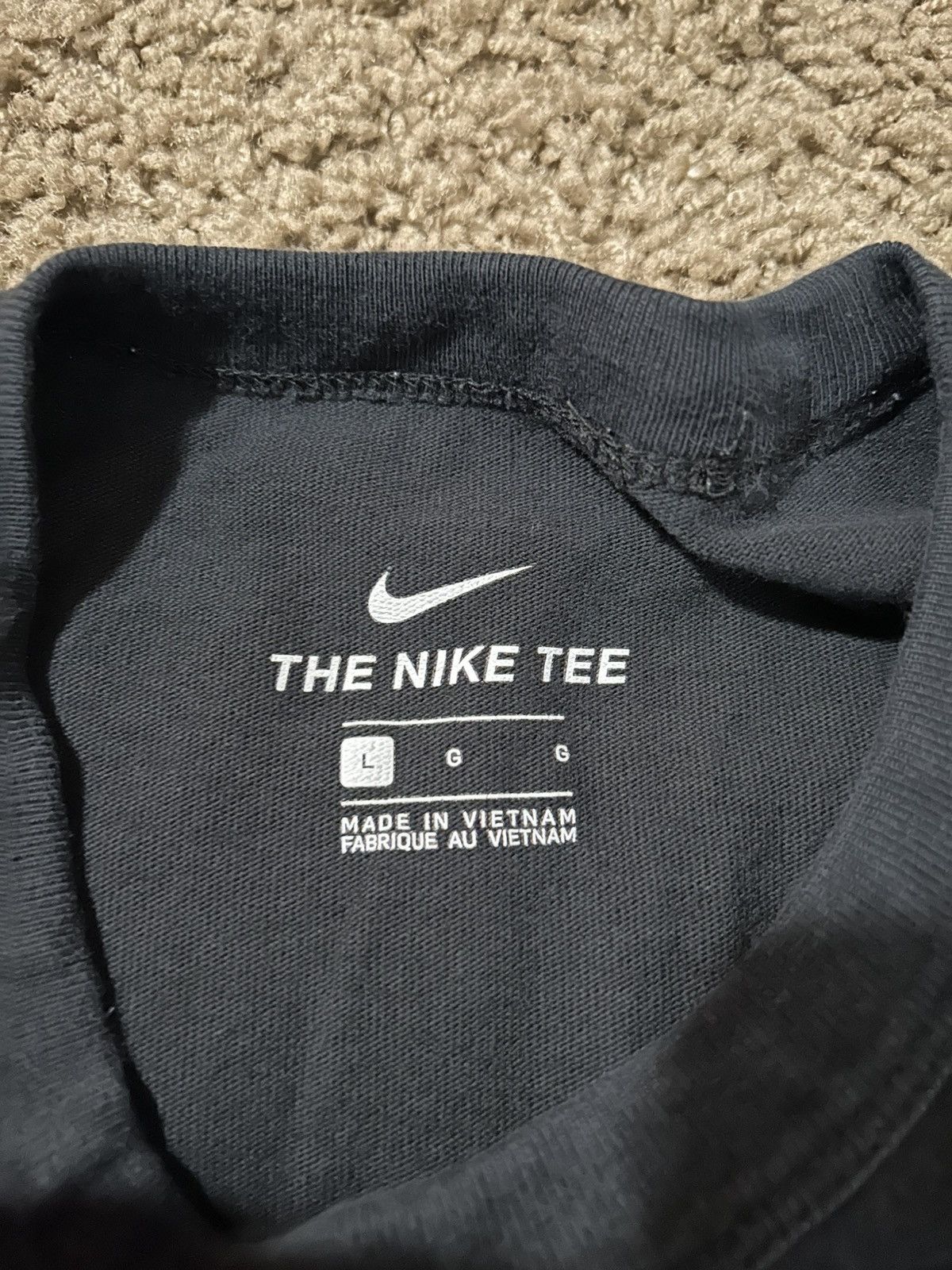 Nike Nike Middle Swoosh Blank Tee Size US L / EU 52-54 / 3 - 3 Thumbnail
