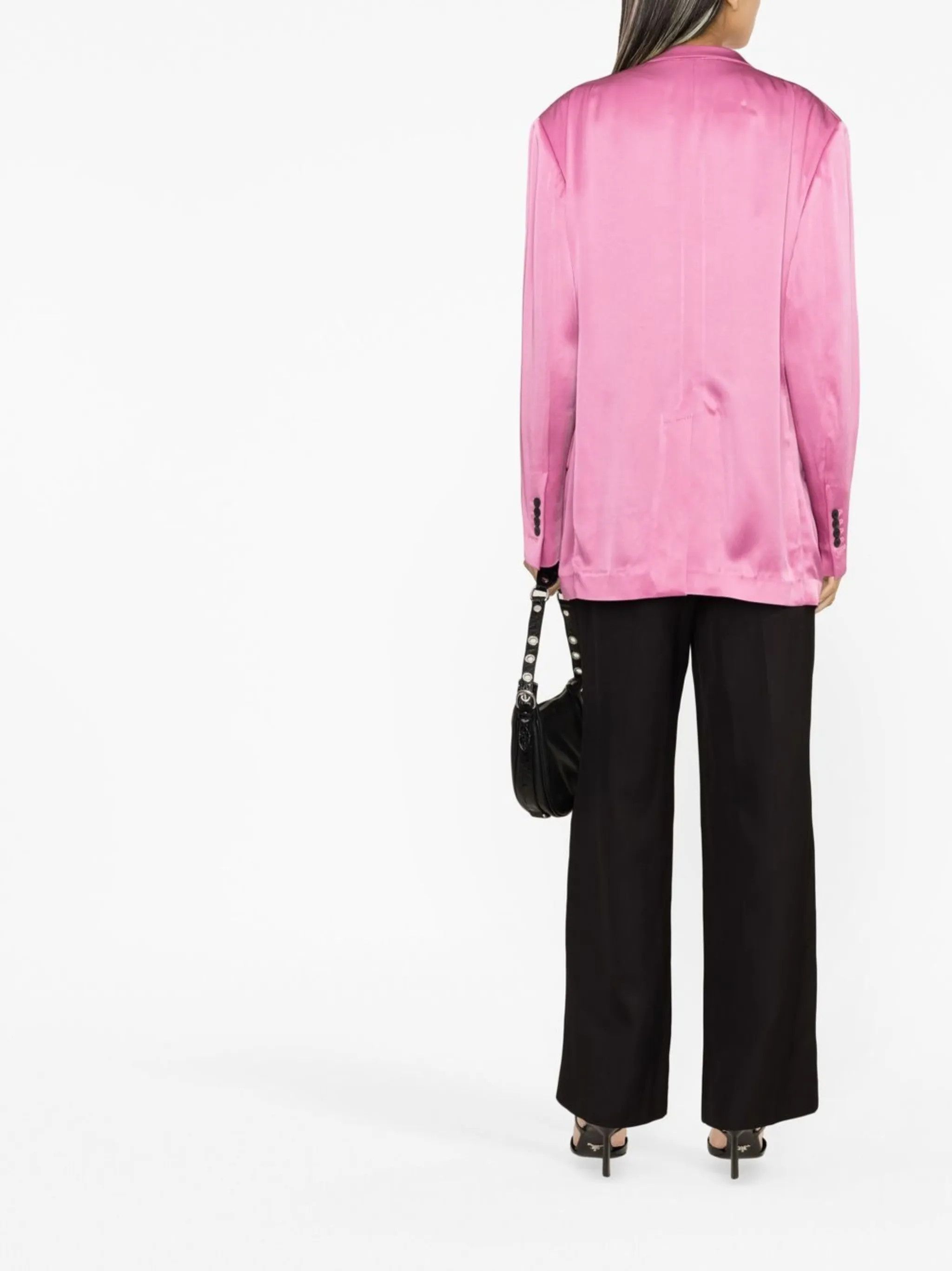 Tom Ford o1w1db10225 GI2915 Double-breasted Blazer in Fuchsia Size XS / US 0-2 / IT 36-38 - 4 Thumbnail