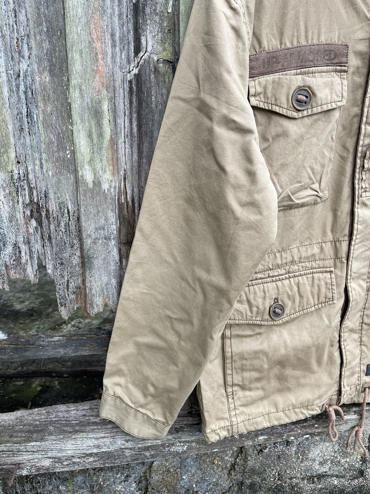 Vintage Surplus Brand Tactical Field Jacket Military Style Zip Hood Size US L / EU 52-54 / 3 - 7 Thumbnail