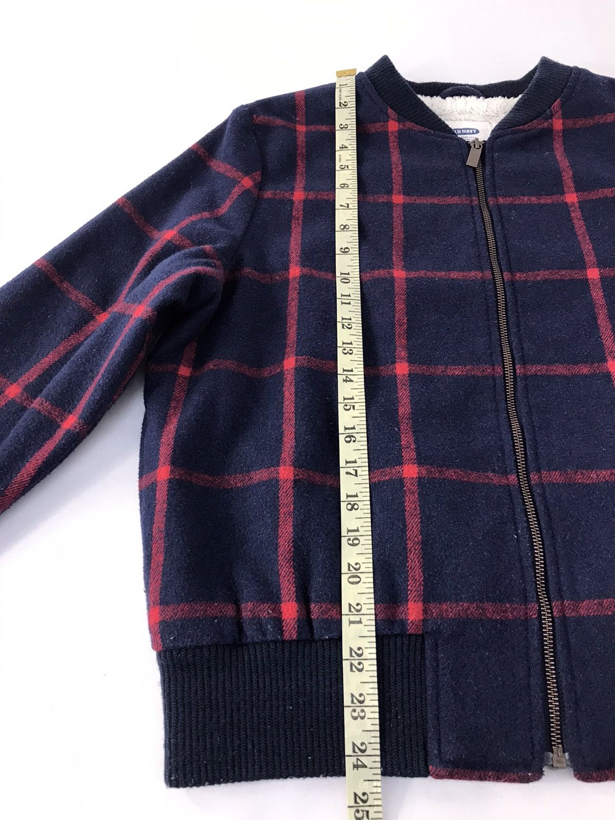 Old Navy Vintage Old Navy Bomber Jacket Design Striped Zipper Size US L / EU 52-54 / 3 - 13 Thumbnail