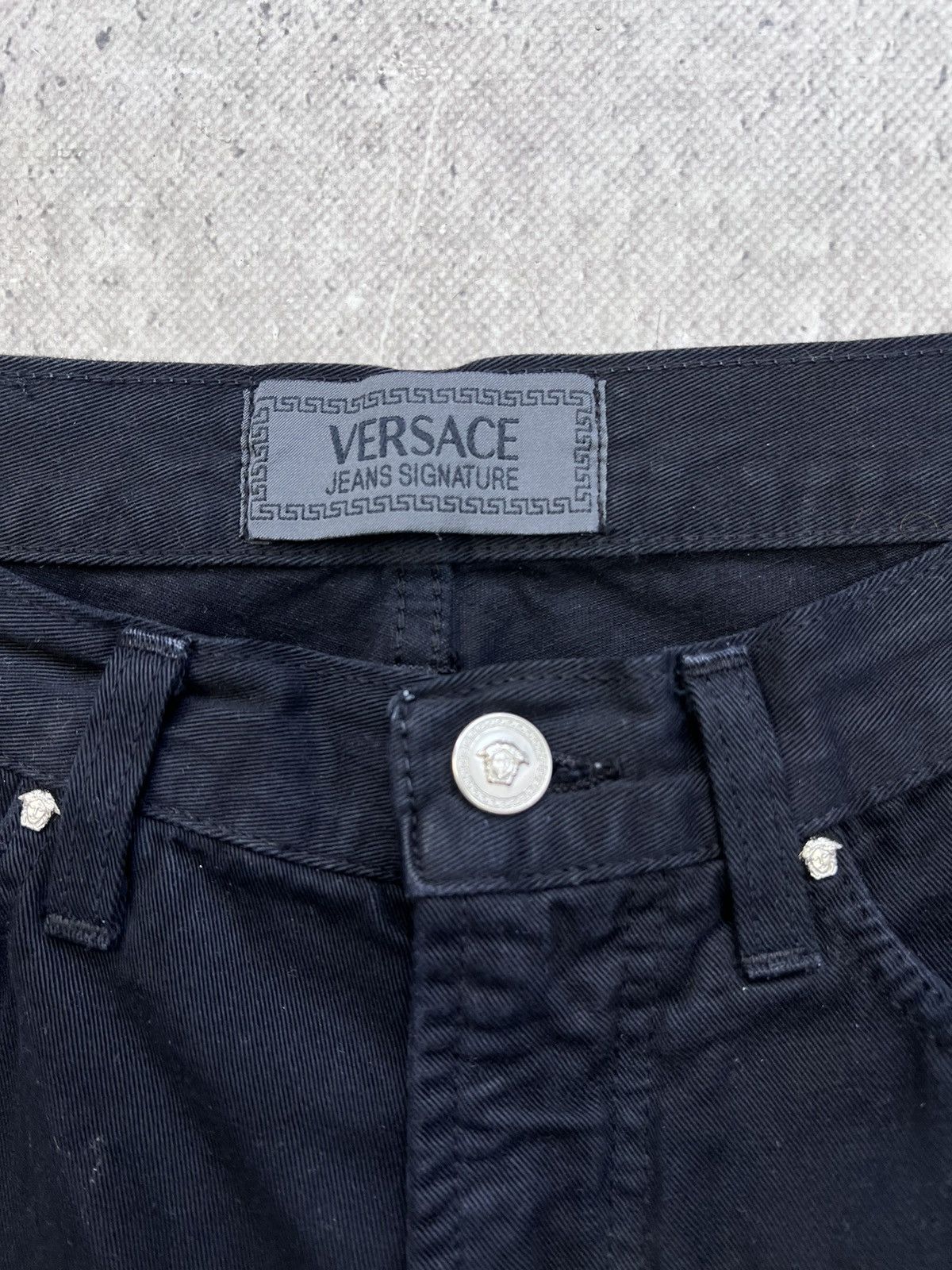 Versace Jeans Couture × Vintage VERY RARE VERSACE JEANS COUTURE JEANS DENIM ITALIAN DESIGNER Size US 33 - 5 Thumbnail