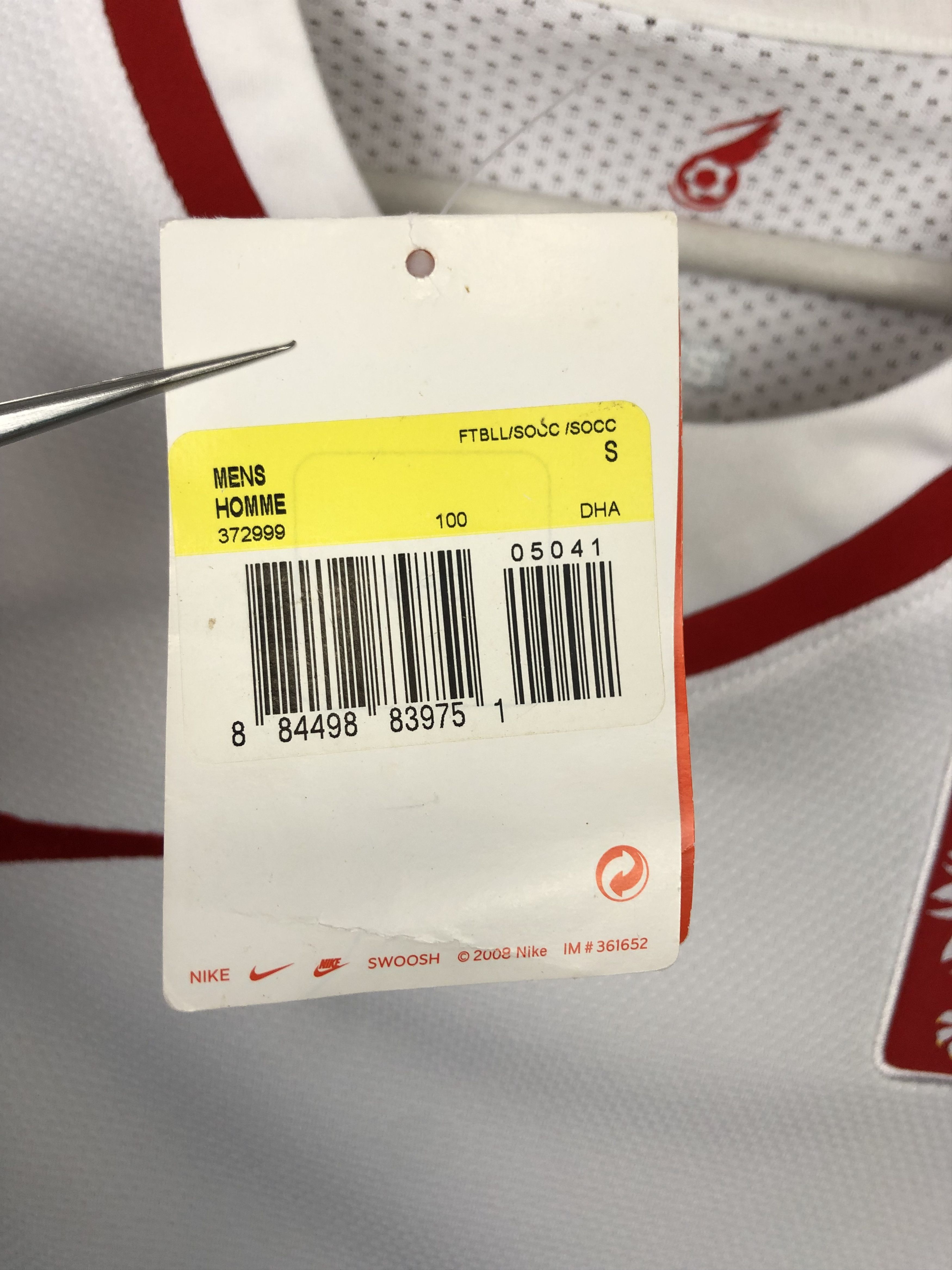 Nike Poland football shirt Soccer Nike Player Issue New Tee Size US S / EU 44-46 / 1 - 10 Thumbnail