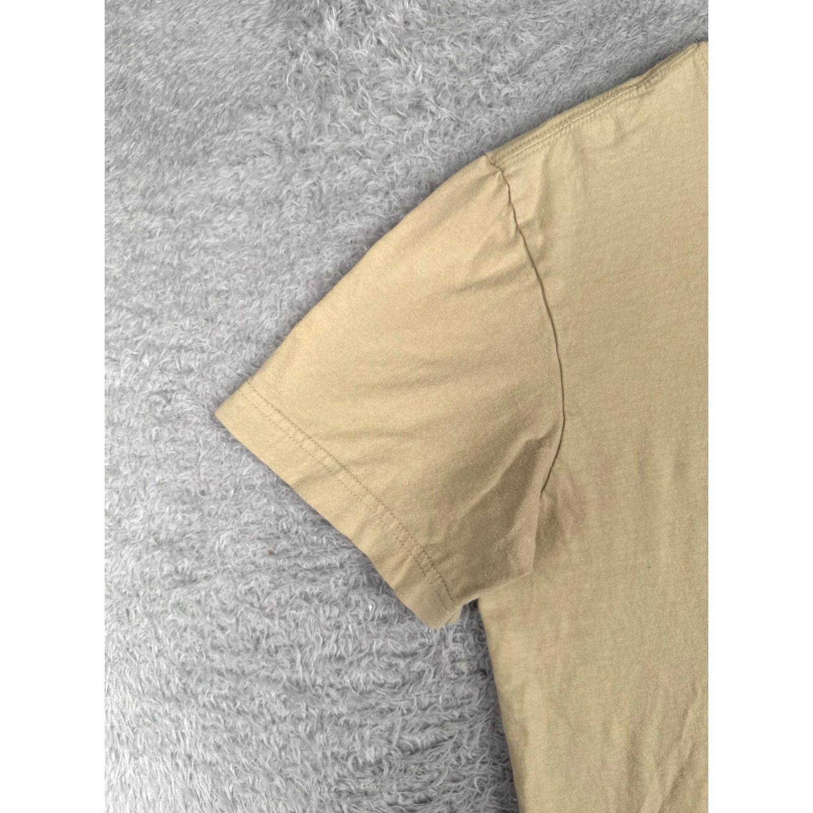 The North Face The North Face Men T-Shirt Beige Short Sleeve Crew Neck 100% Cotton Logo All Seasons Breathable Summer Spring Fall Winter Shirt Mens XS-XL Size US M / EU 48-50 / 2 - 3 Thumbnail